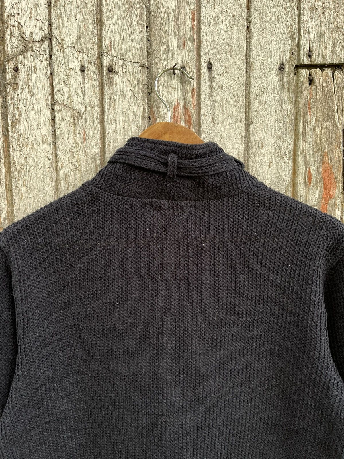 Tornado Mart O Zero by Tornado Mart Waffle Knit High-Neck Jacket Size US M / EU 48-50 / 2 - 7 Thumbnail
