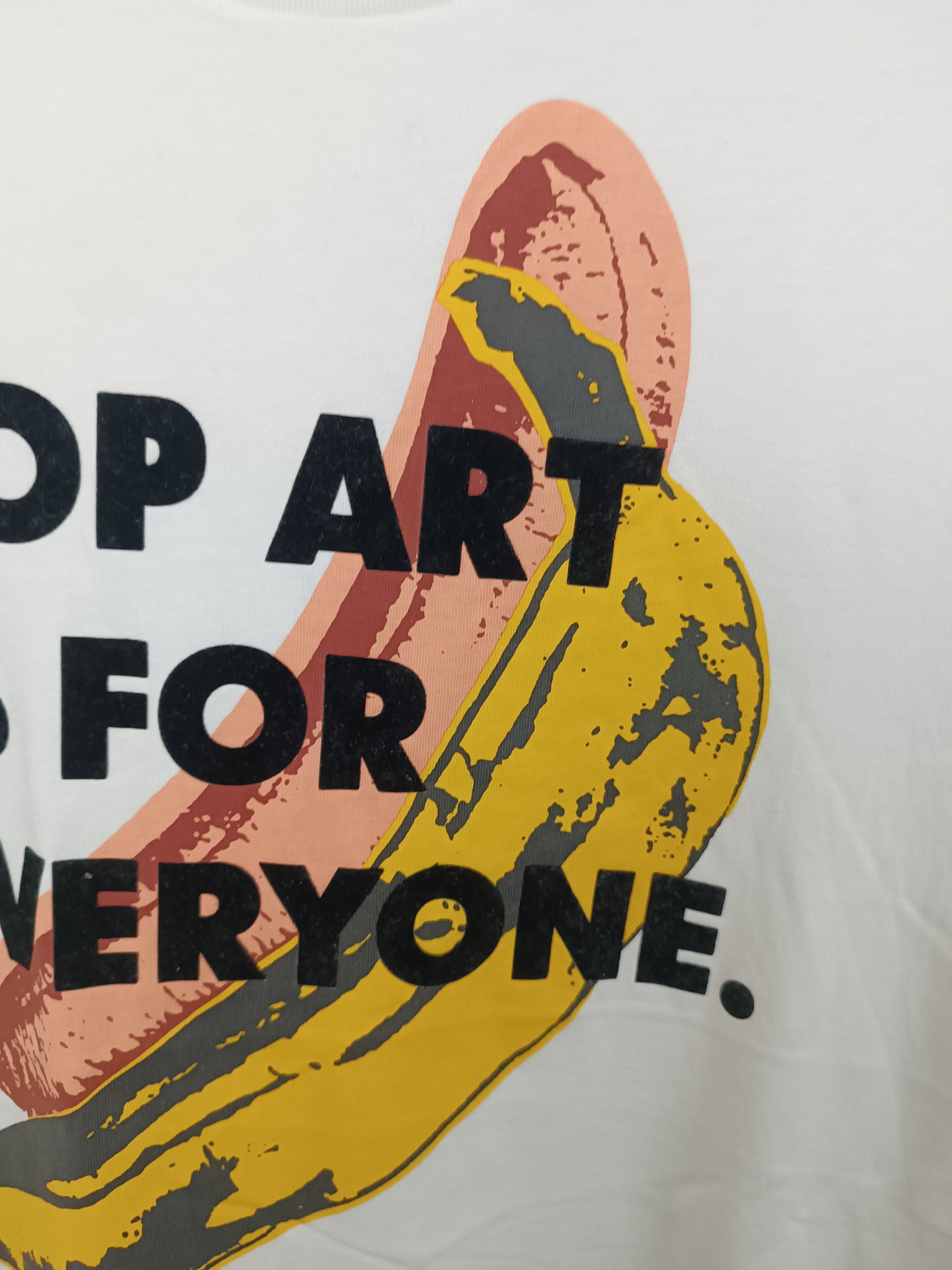 Andy Warhol VINTAGE ANDY WARHOL POP ART FOR EVERYONE BANANA VELVET TEE Size US M / EU 48-50 / 2 - 11 Thumbnail