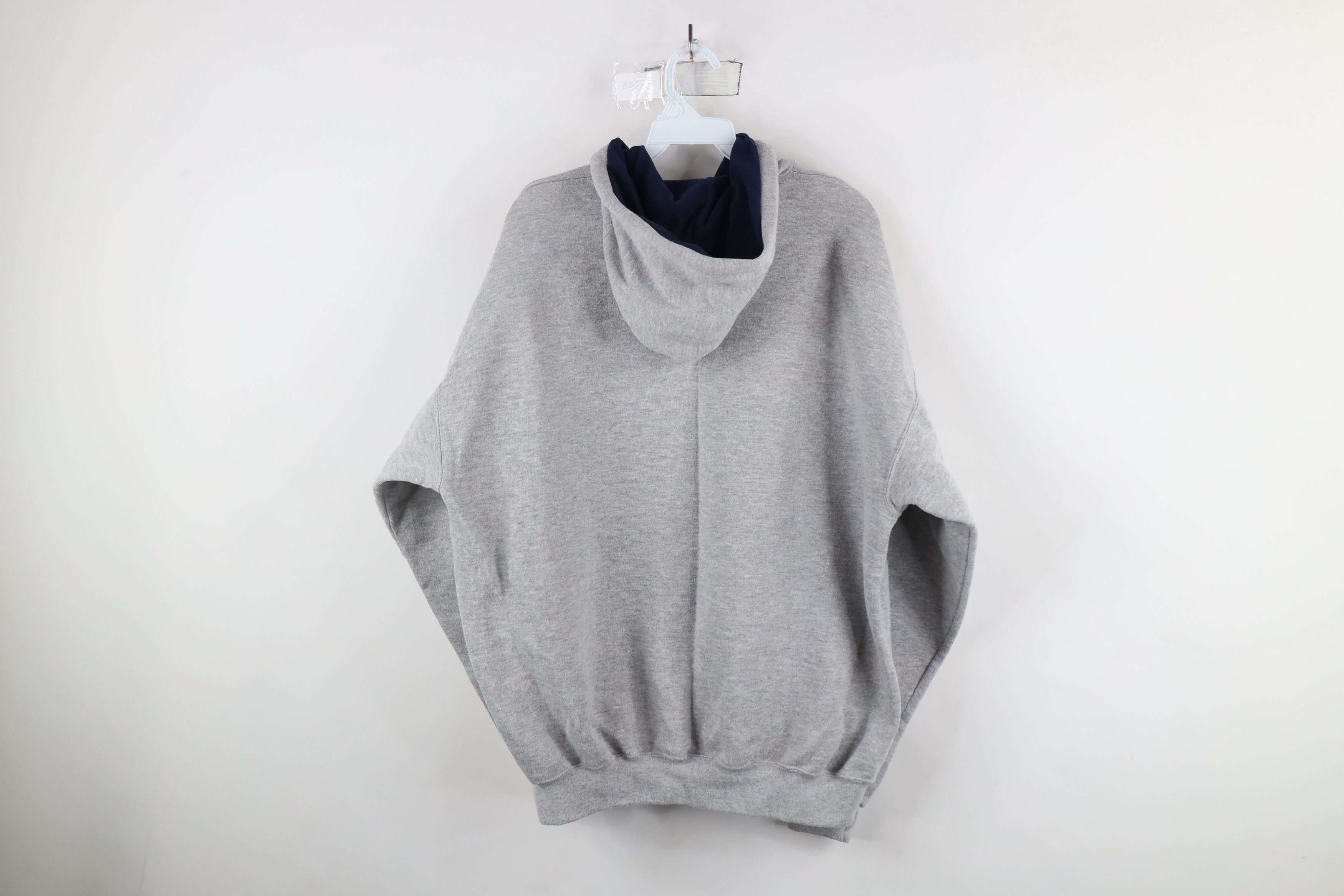 Disney × Vintage Vintage 90s Disney Mickey Mouse Hoodie Sweatshirt Gray USA Size US XL / EU 56 / 4 - 11 Thumbnail