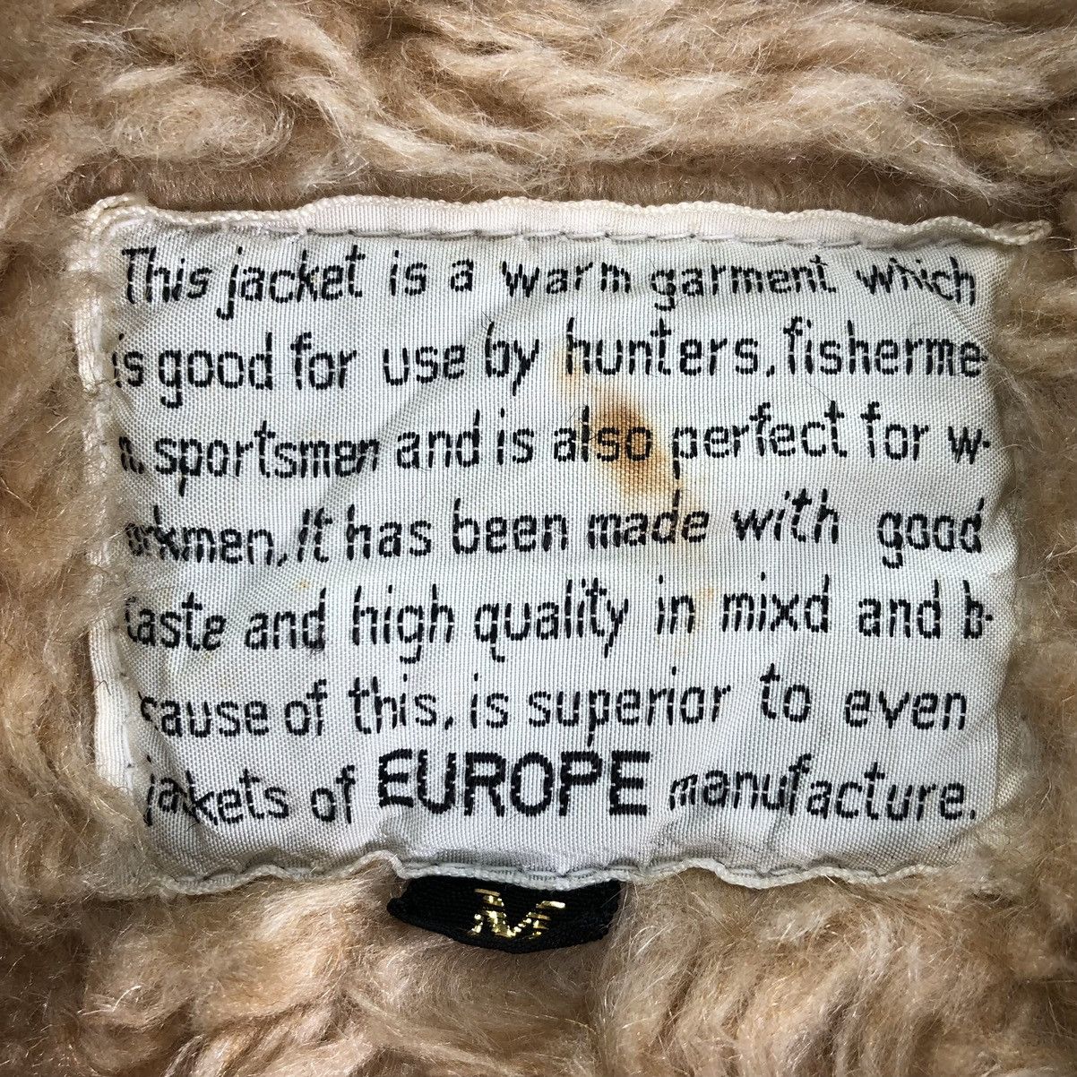 Japanese Brand Vintage 80's Workwear Field Jacket M65 Sherpa Lining Size US M / EU 48-50 / 2 - 17 Thumbnail
