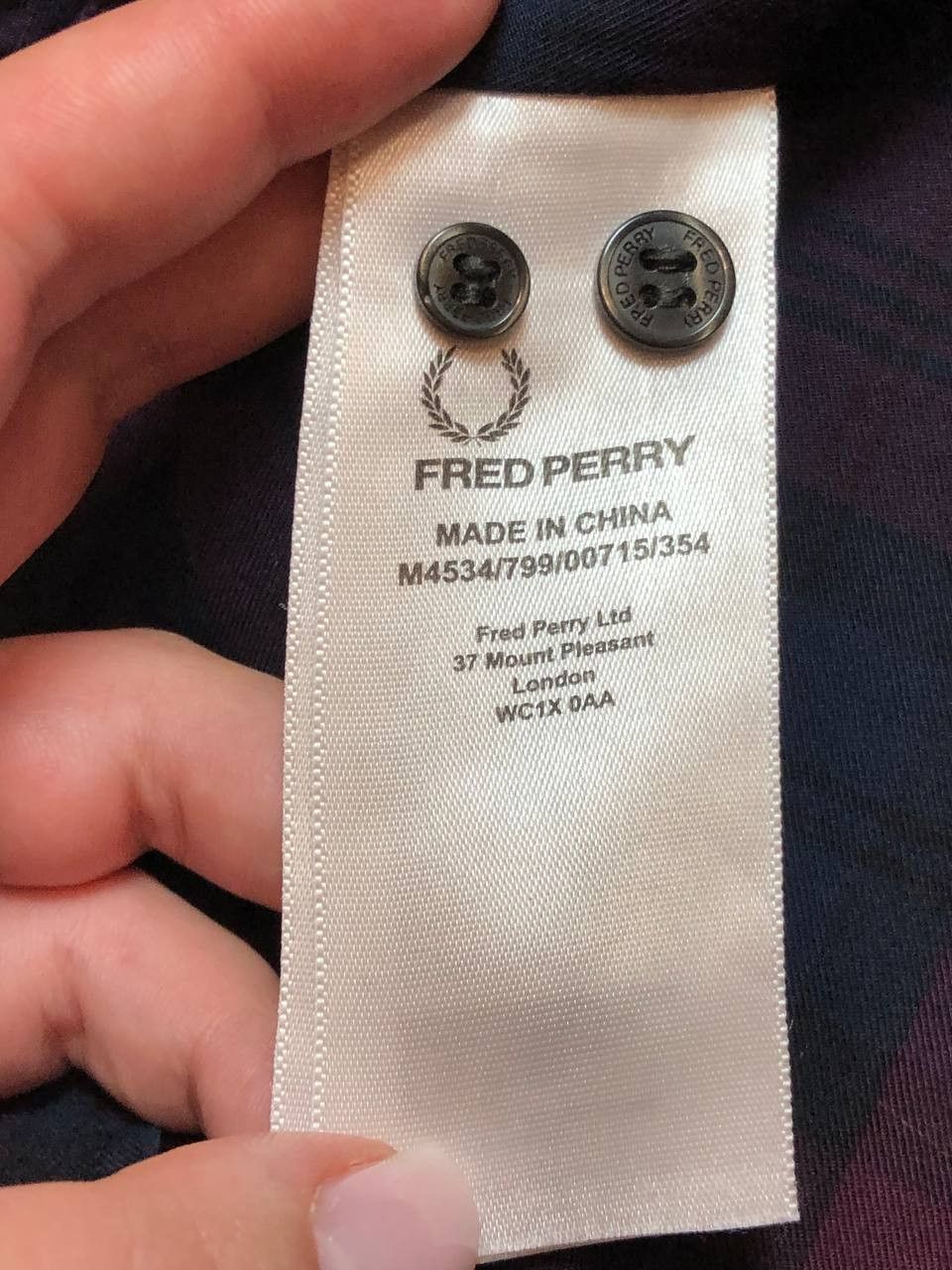 Fred Perry Fred Perry Shirt Size US XL / EU 56 / 4 - 3 Thumbnail