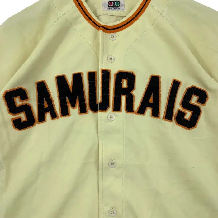 Asics Vintage ASICS GTO SAMURAI Yuki Baseball Jersey Tee Shirt Size US L / EU 52-54 / 3 - 2 Thumbnail
