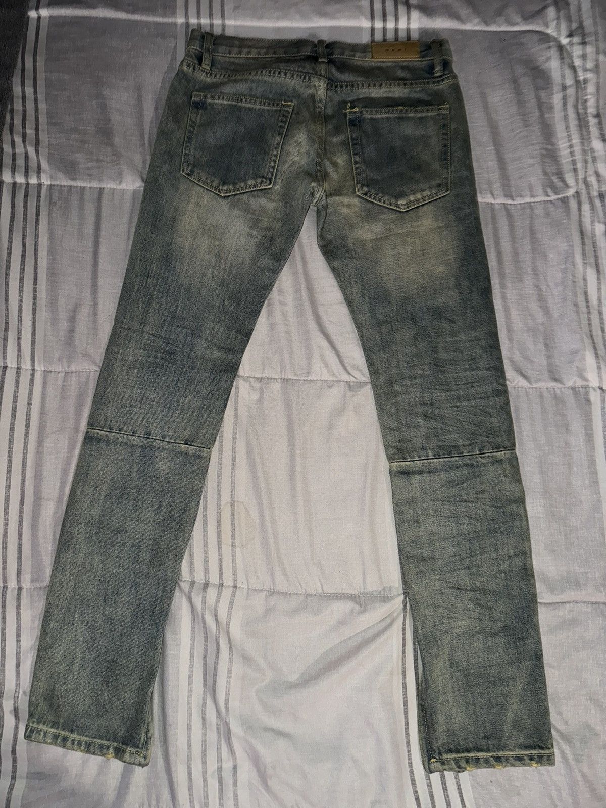 MNML Mnml Zipper Denim Jeans Size US 28 / EU 44 - 2 Thumbnail