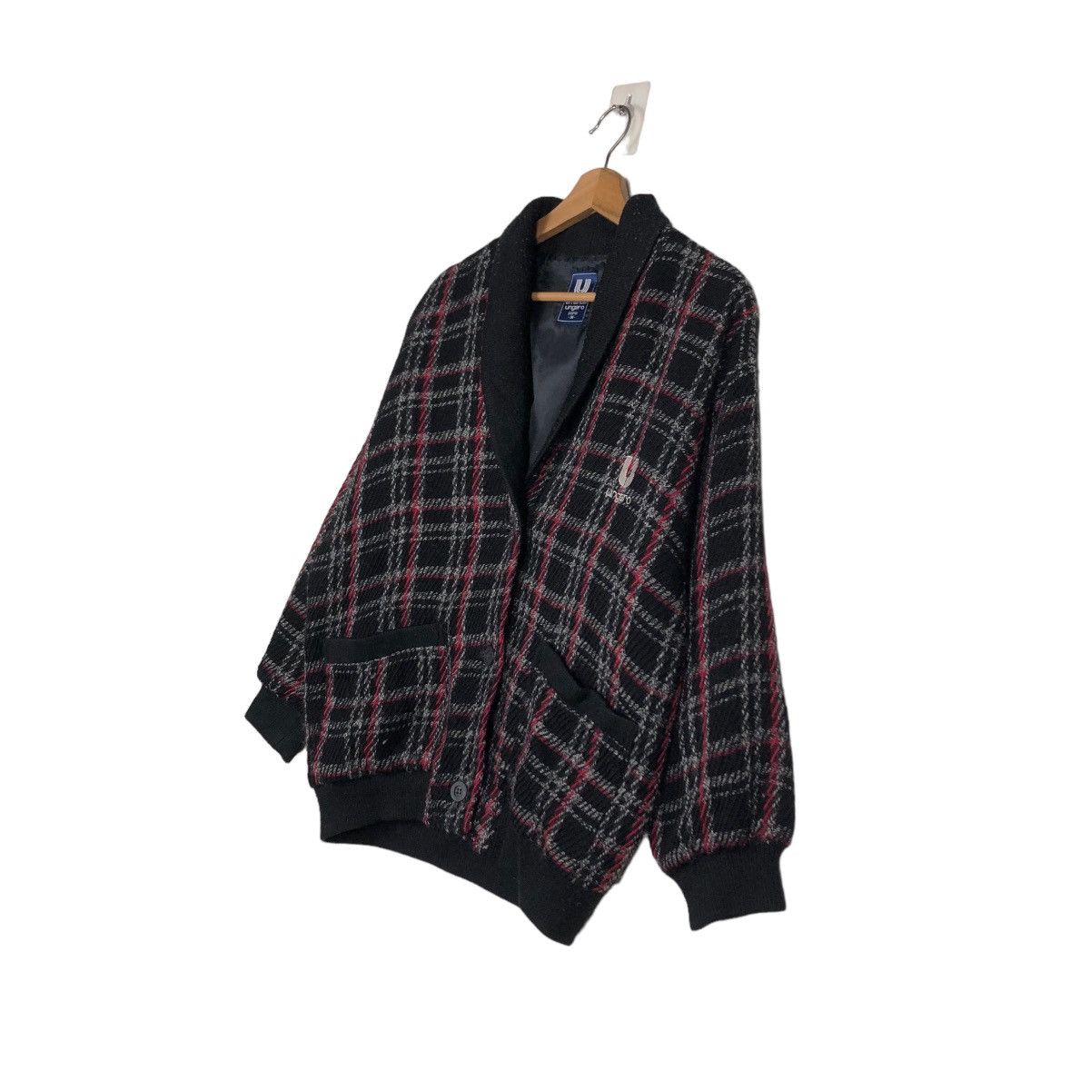 Japanese Brand × Vintage 📌VINTAGE WOOL CARDIGAN JACKET EMANUEL UNGARO ISSEY MIYAKE Size US M / EU 48-50 / 2 - 3 Thumbnail