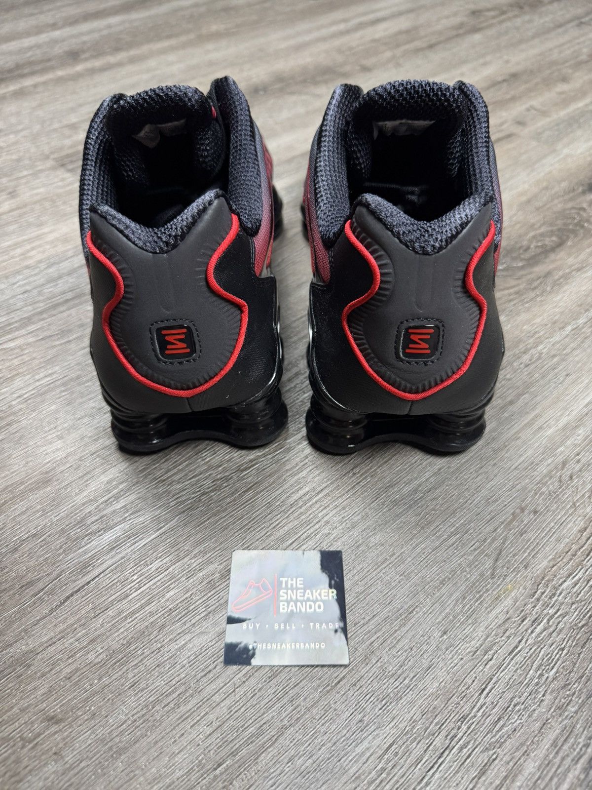 Nike Nike Shox TL Black University Red Gradient Size US 13 / EU 46 - 4 Thumbnail
