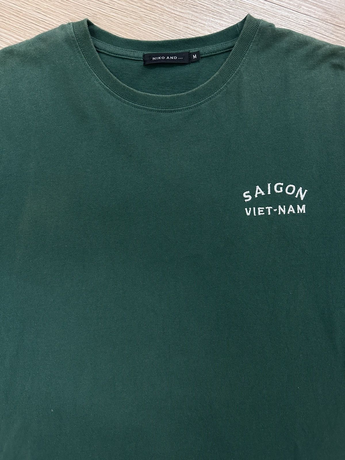 Rare Beautiful Niko And Saigon Vietnam 66/67 Sukajan Tee