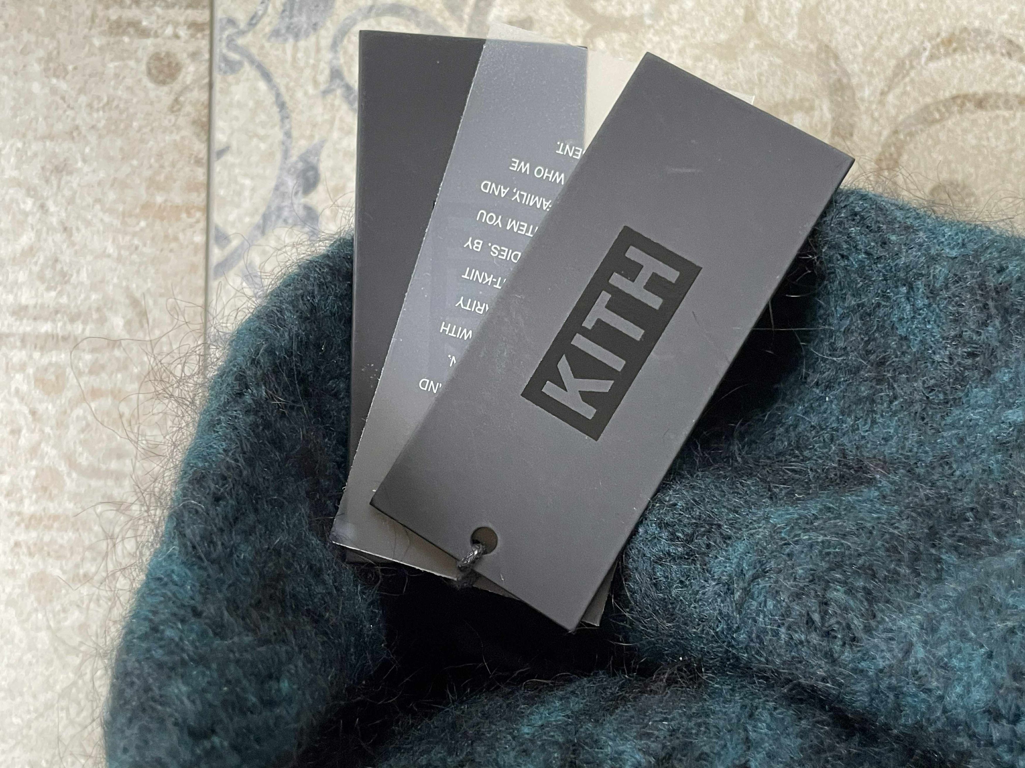 Kith Kith Kin Cable Knit Beanie Mohair Wool Stadium Rare Size ONE SIZE - 3 Thumbnail