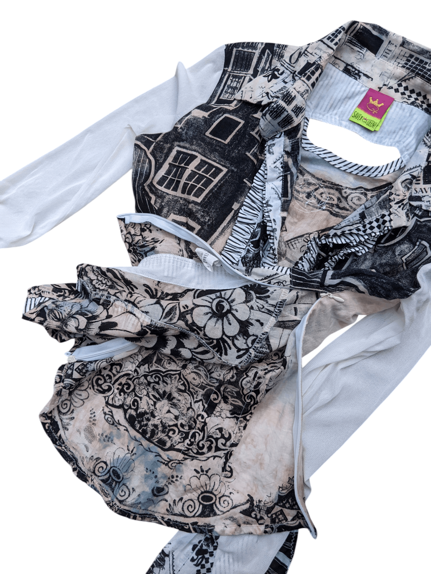 Other Save The Queen! 👑 Mesh Abstract Lolita Blouses Size S / US 4 / IT 40 - 3 Thumbnail