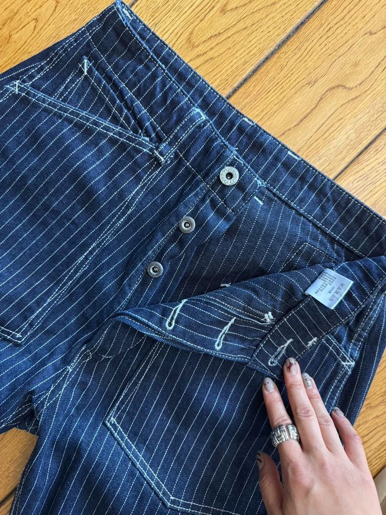 Freewheelers Freewheelers Dyed Miner Pants with Stripe Pattern-2506 Size US 29 - 2 Thumbnail