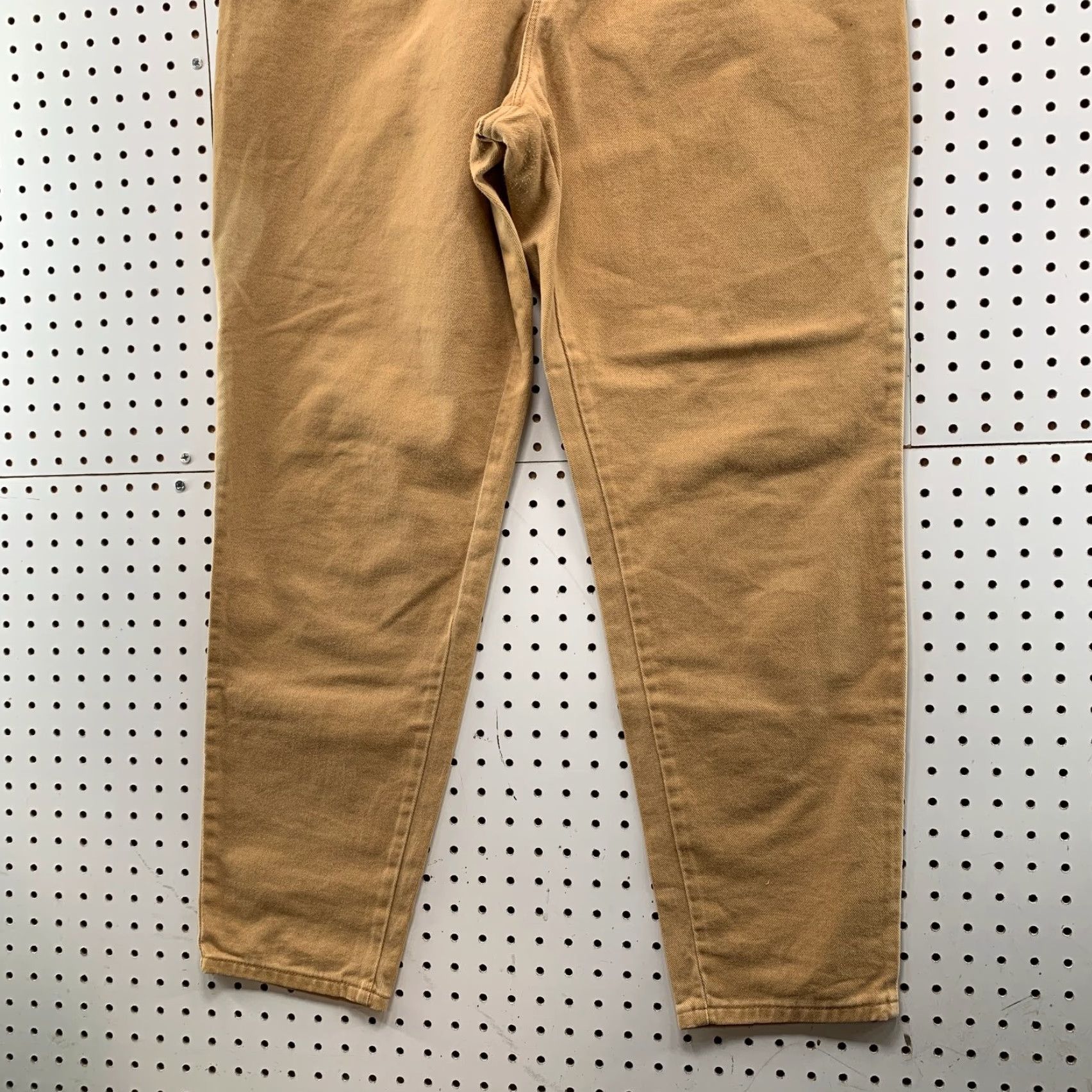 Vintage VINTAGE L.L.Bean Khaki Button Pants Womens 32x31 Canvas Workwear Made USA Beige Carpenter Pockets Size 38" / US 16 / IT 52 - 7 Thumbnail