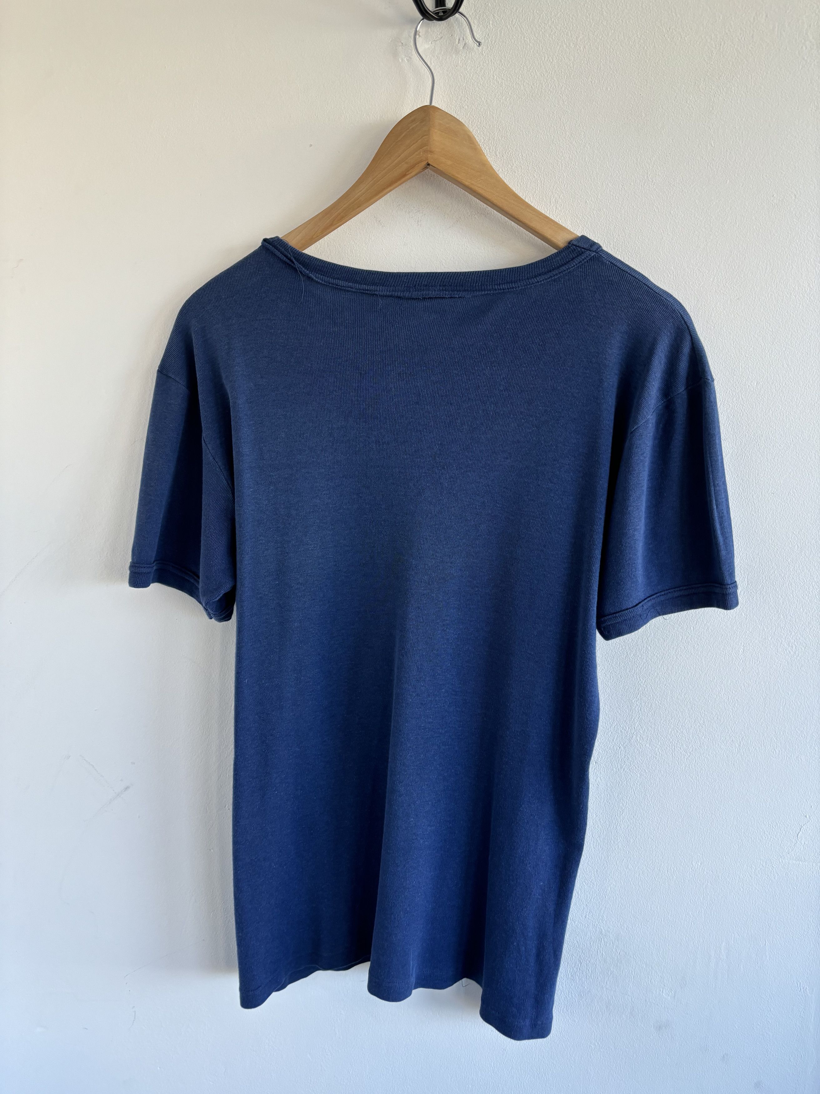Vintage Vintage Blank Military Blue Tee Size US M / EU 48-50 / 2 - 10 Thumbnail