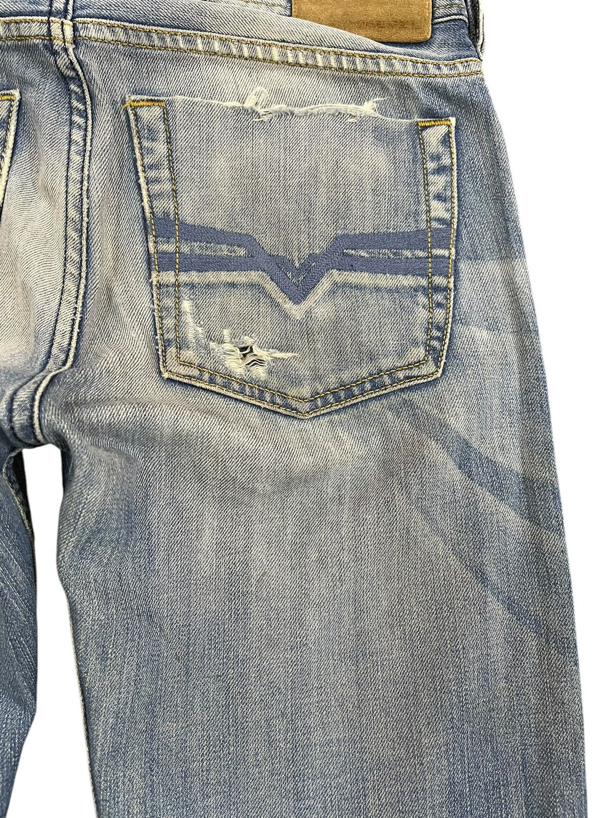 Diesel Vintage Diesel Zatiny Flare Mudwash Distressed Denim Size US 31 - 9 Thumbnail