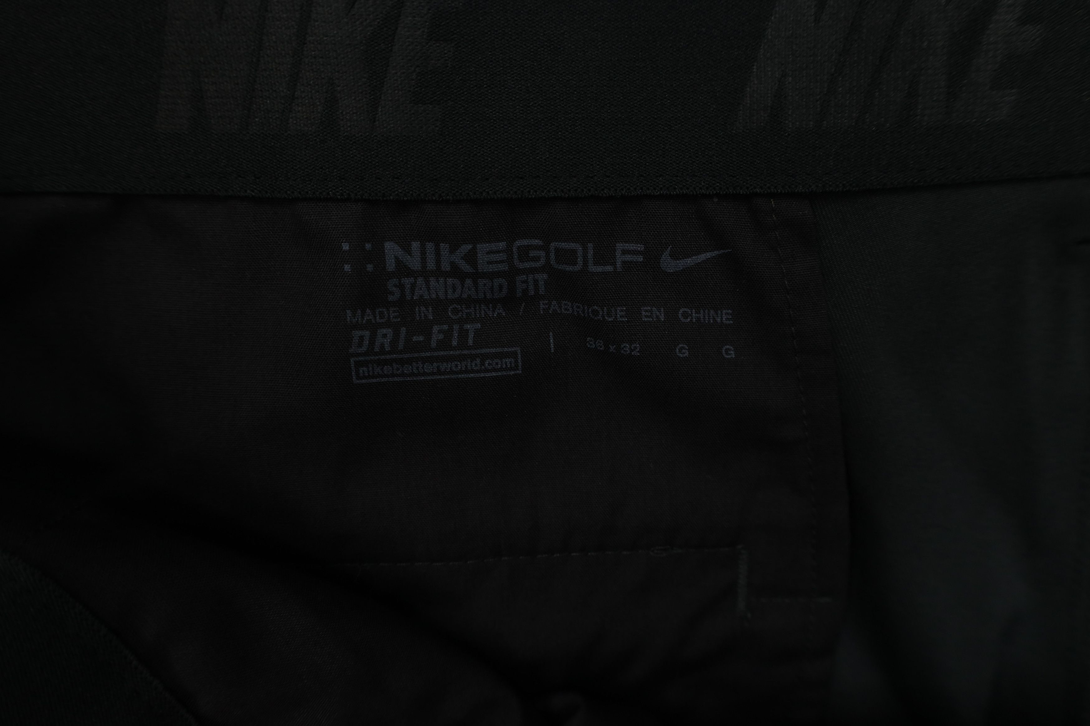 Nike Nike Golf Tech Golfing Straight Leg Chino Pants Black Size US 36 / EU 52 - 7 Thumbnail