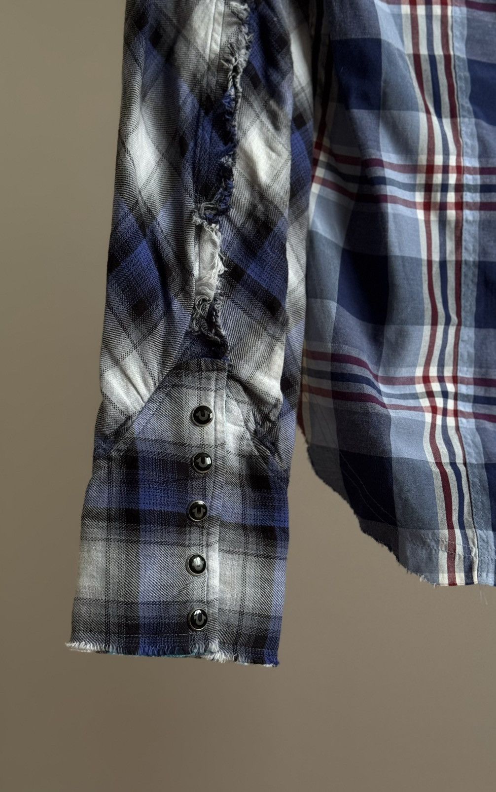 True Religion True Religion Plaid Hood Shirt Button Jacket Women Size M / US 6-8 / IT 42-44 - 6 Thumbnail