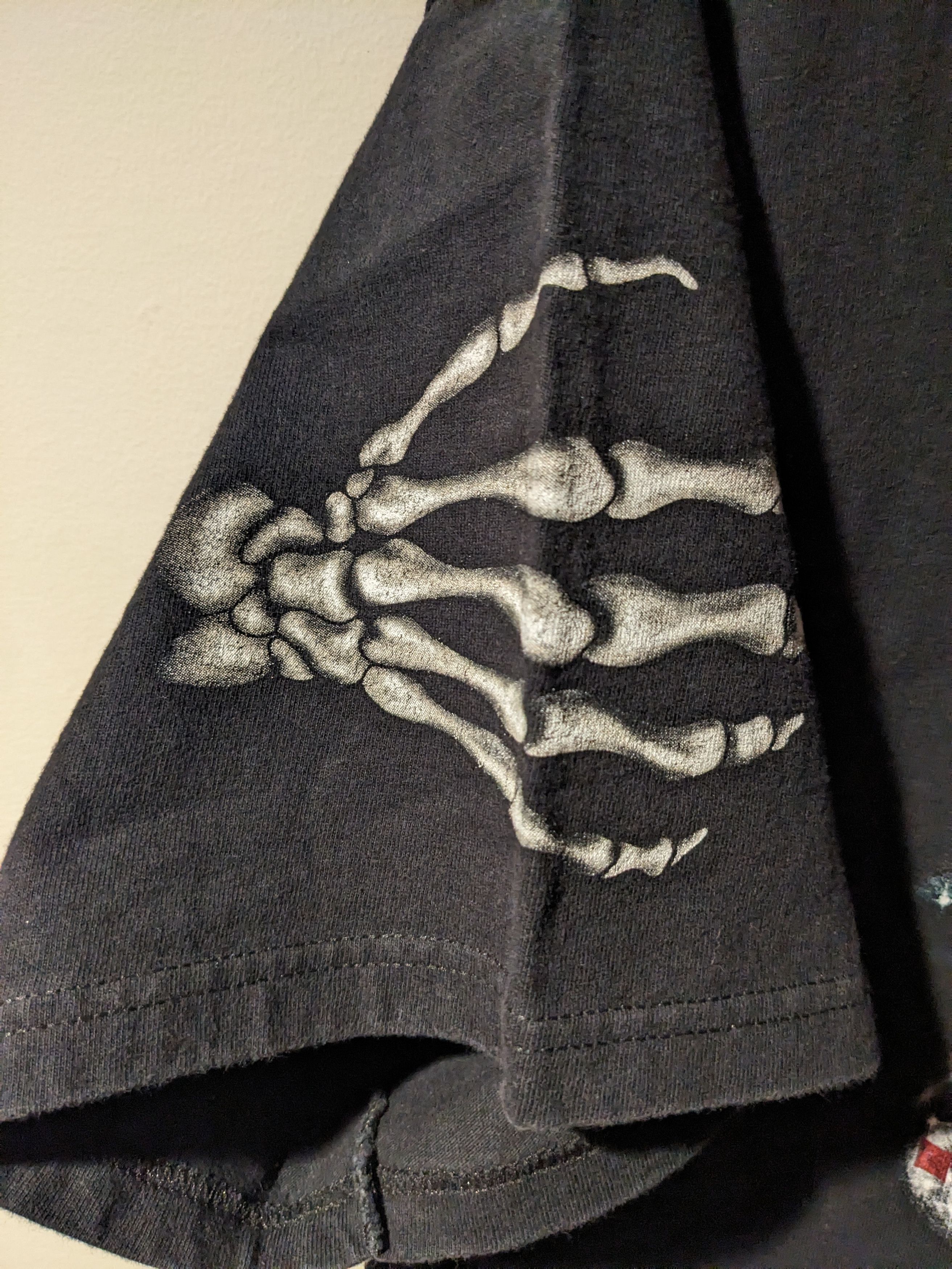 Harley Davidson Vintage 2007 Harley Davidson Skull Magic X-Large T-Shirt Size US XL / EU 56 / 4 - 4 Thumbnail