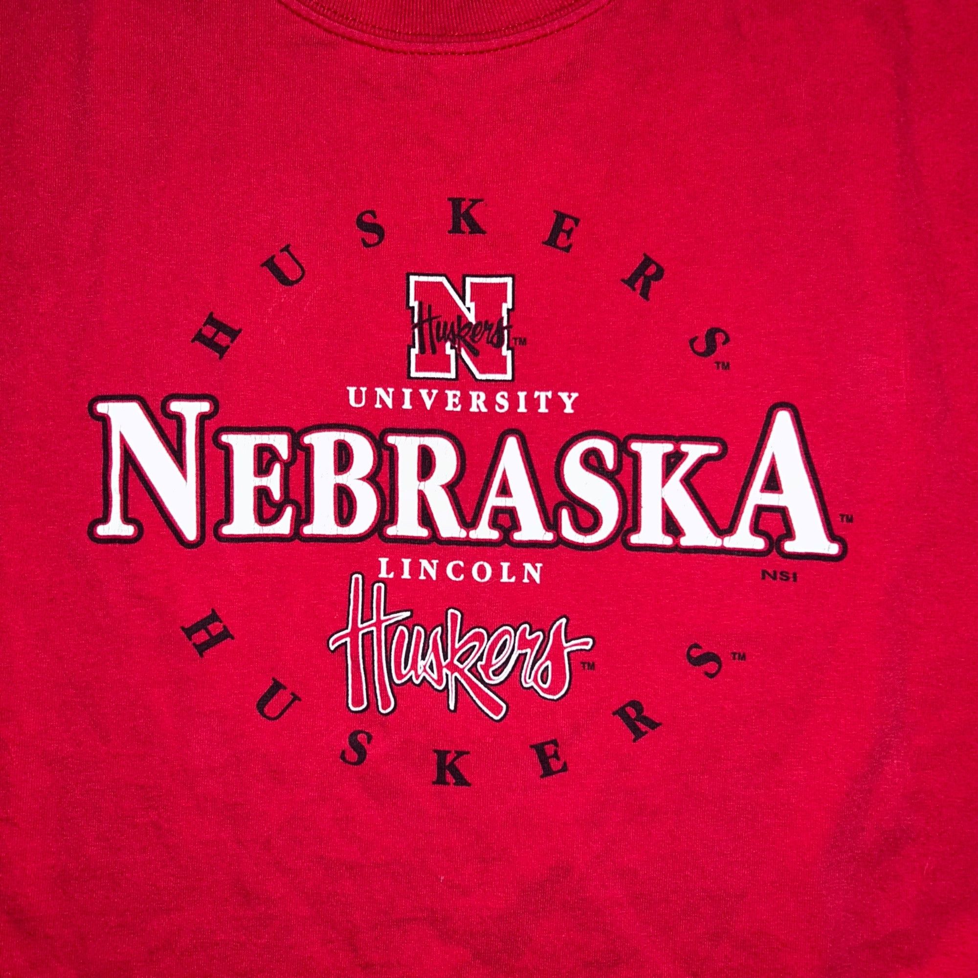 Gildan Vintage/Y2K Nebraska Huskers Shirt Size US XL / EU 56 / 4 - 2 Thumbnail