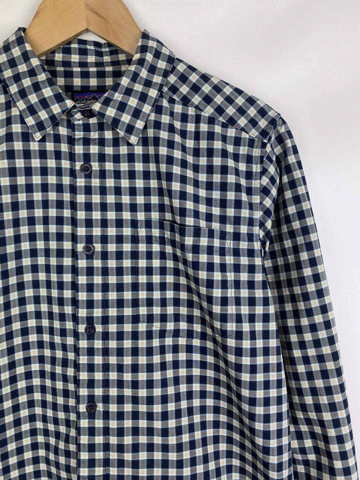 Patagonia Patagonia Organic Cotton men’s long sleeve checked shirt Size US S / EU 44-46 / 1 - 4 Thumbnail