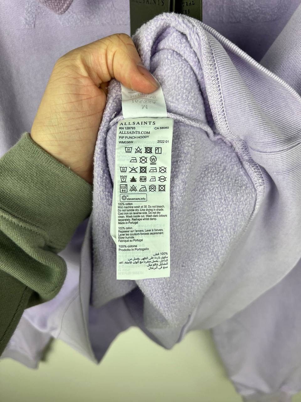 Allsaints Allsaints pip punch hoodie woman size M Size M / US 6-8 / IT 42-44 - 4 Thumbnail