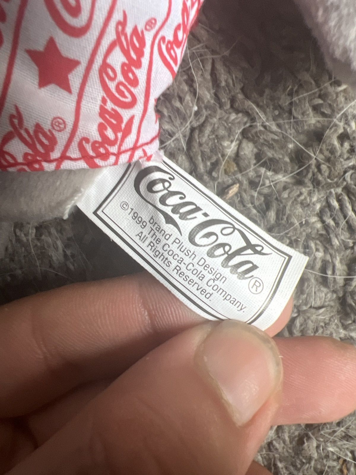 Coca Cola 1999 Coca-Cola Seal In A 2000 Vest Bean Bag Plush Size ONE SIZE - 8 Thumbnail