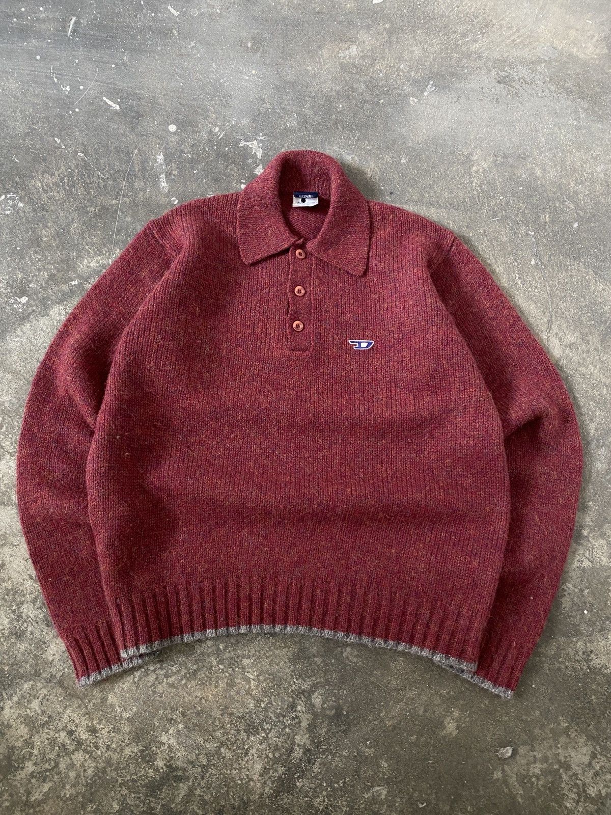 Diesel Diesel Wool Sweater Size US M / EU 48-50 / 2 - 1 Thumbnail