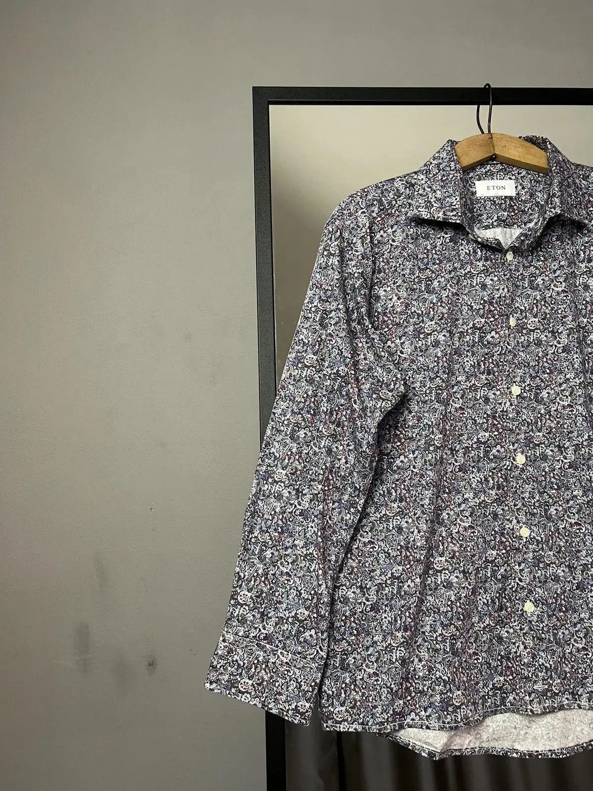 Eton Vintage Y2K Eton White Shirt Formal Long Sleeve Luxury shirt Size US M / EU 48-50 / 2 - 9 Thumbnail