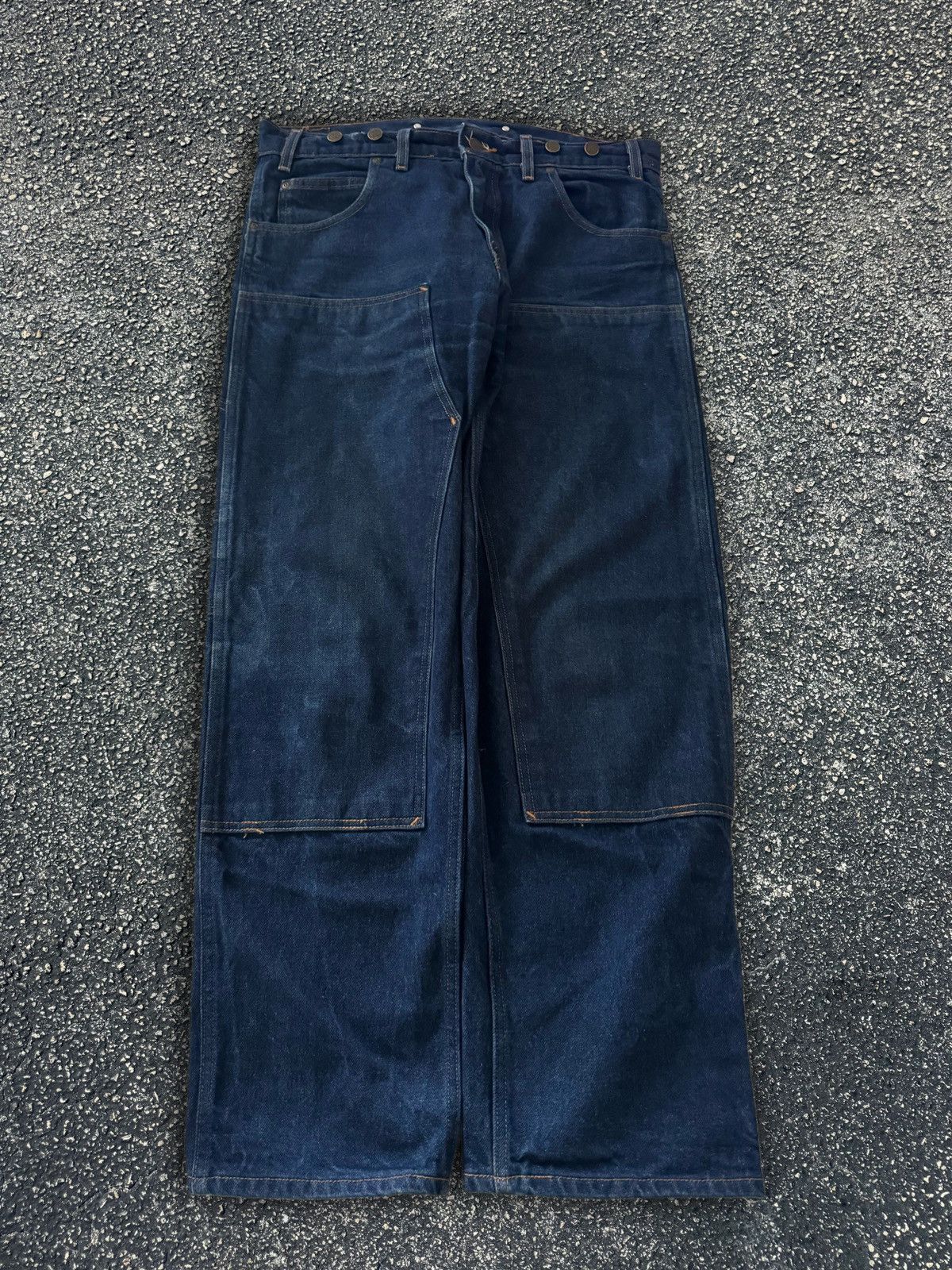 Other Prsn Blu double knee workwear jeans Size US 36 / EU 52 - 2 Thumbnail