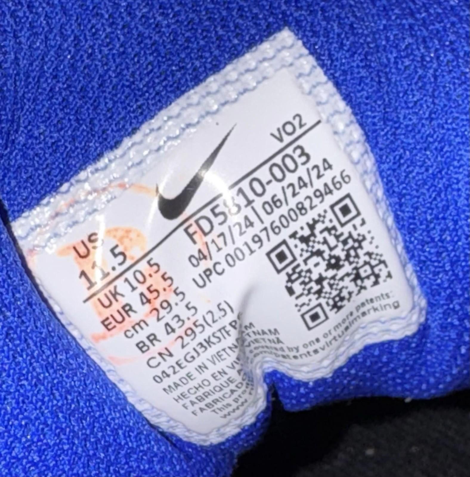 Nike Size 11.5 - Nike Air Max 90 GORE-TEX Racer Blue Size US 11.5 / EU 44-45 - 7 Thumbnail