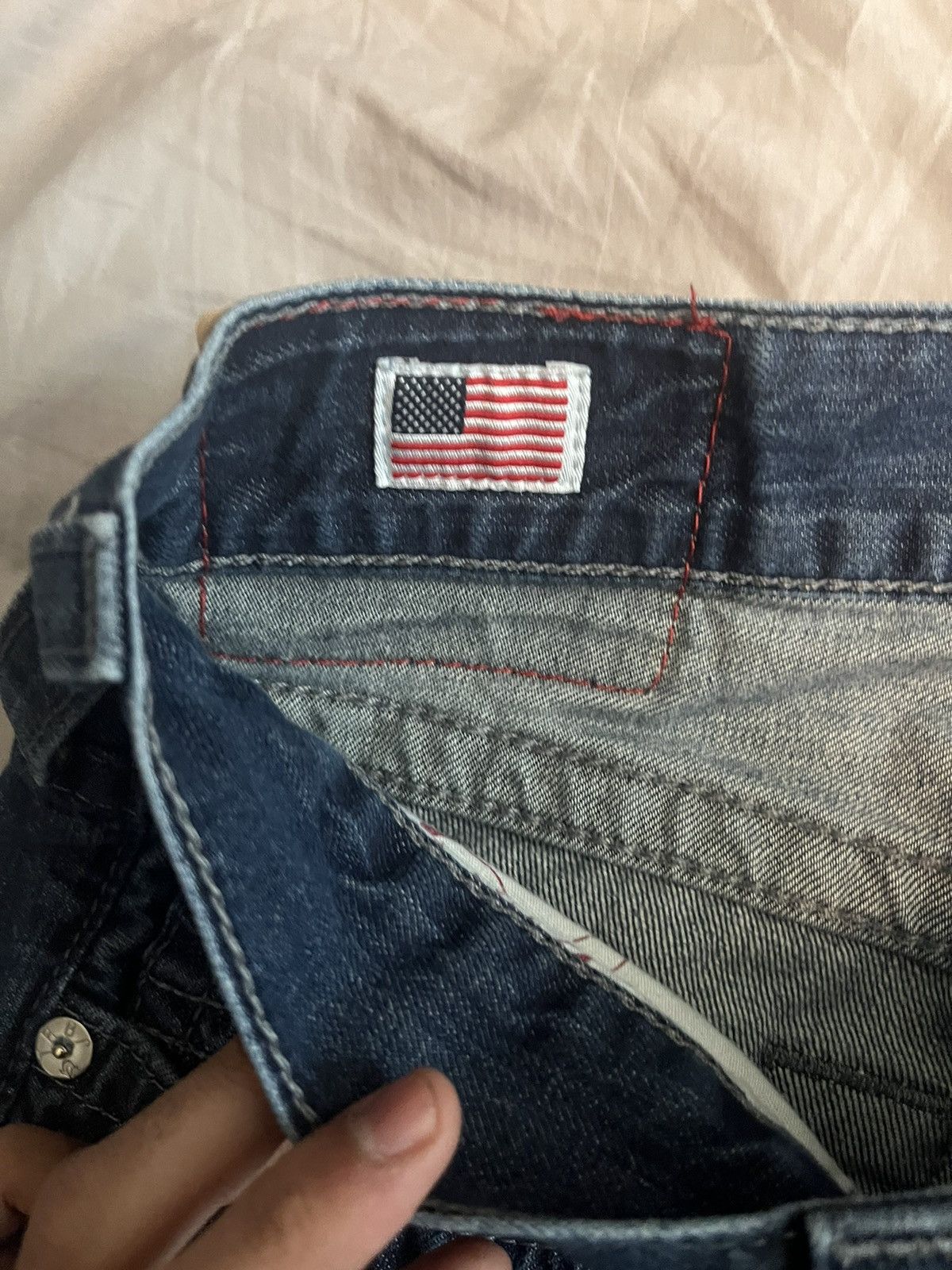 True Religion True Religion Section Bobby Boot Cut Jeans/ Blue Size US 31 - 6 Thumbnail
