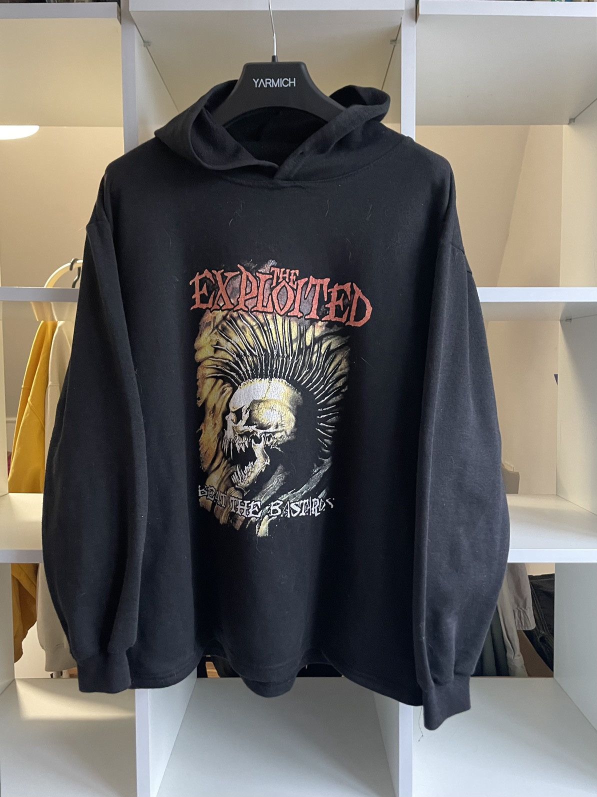 Band Tees × Vintage Vintage The Exploited Punk Band Hoodie Size US M / EU 48-50 / 2 - 1 Thumbnail