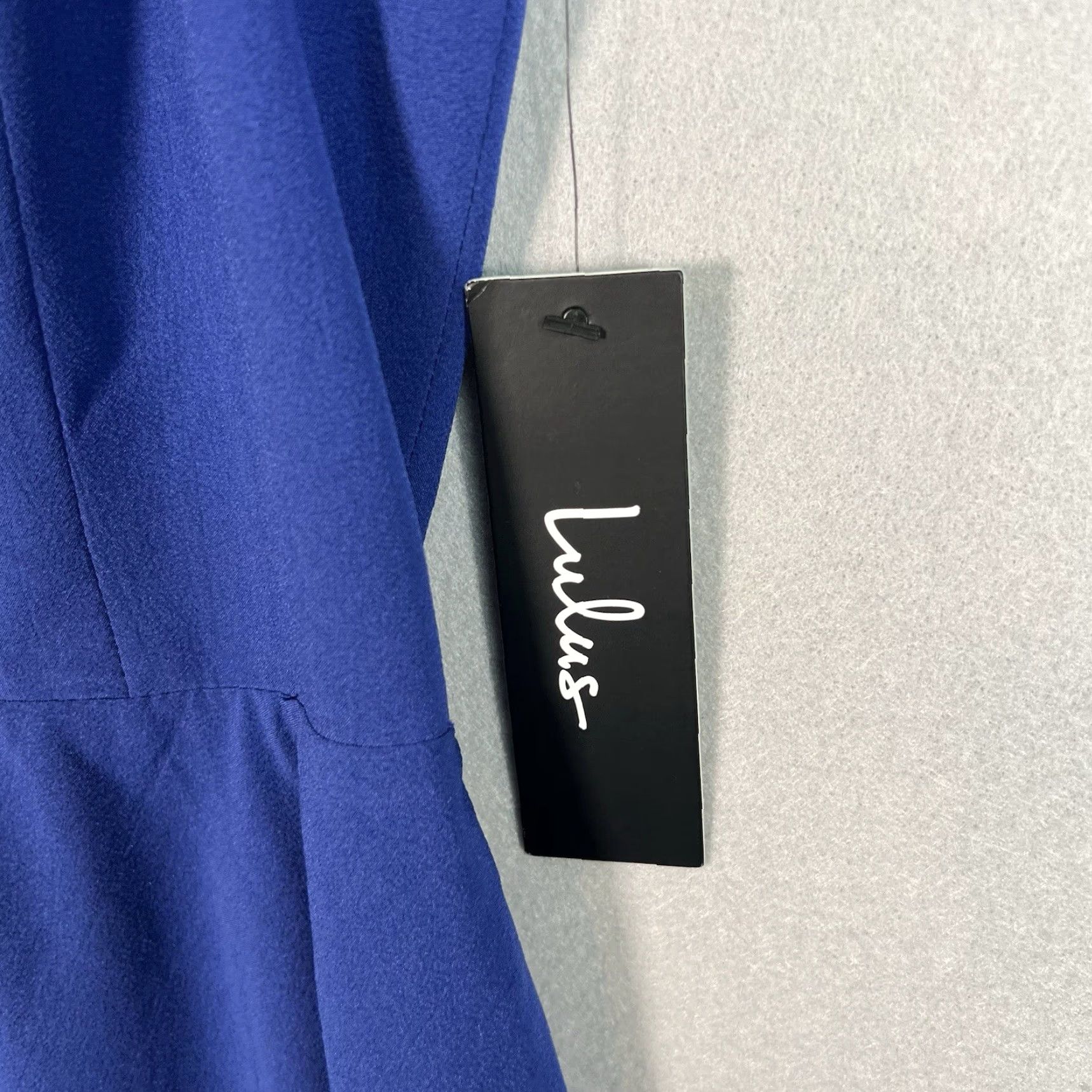 Lulus NWT! Lulus Royal Blue Swing Dress Womens XS Spaghetti Strap Mini Stretch Dress Size XS / US 0-2 / IT 36-38 - 6 Thumbnail
