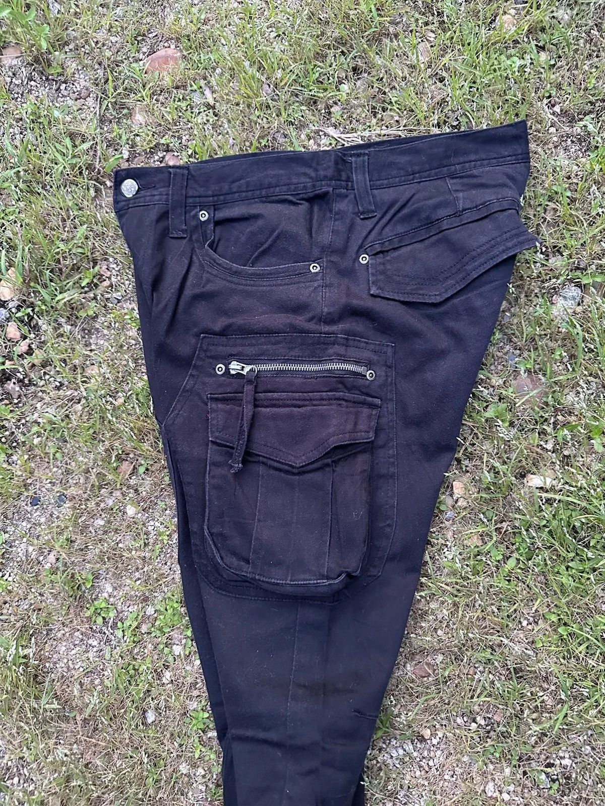 Japanese Brand STEALS 💥 BEE BELL JAPANESE VTG BONDAGE MULTIPOCKET PANTS Size US 29 - 13 Thumbnail