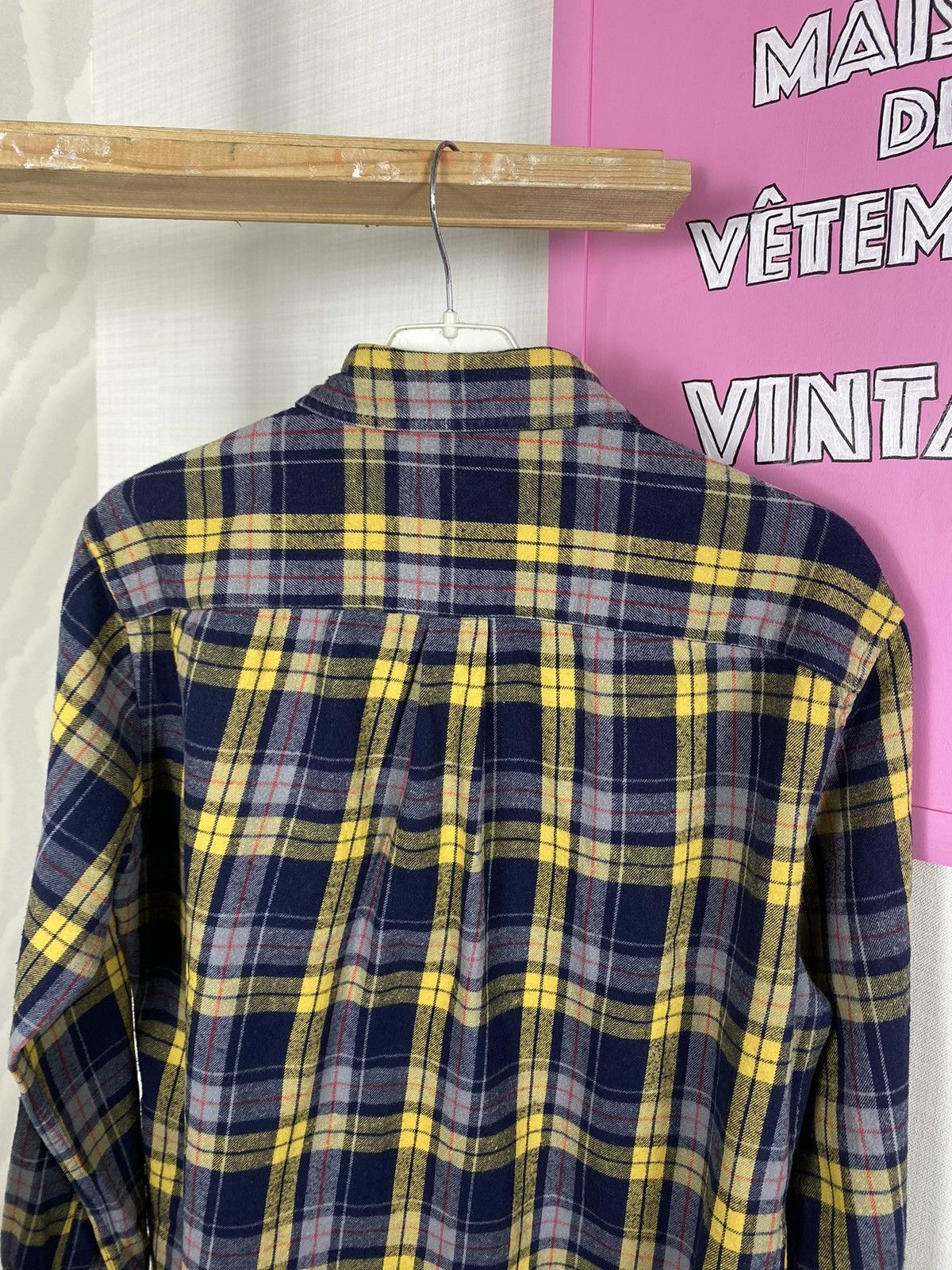 RAGEBLUE × Vintage Rageblue Japanese Check Flannel Shirt Size US M / EU 48-50 / 2 - 13 Thumbnail