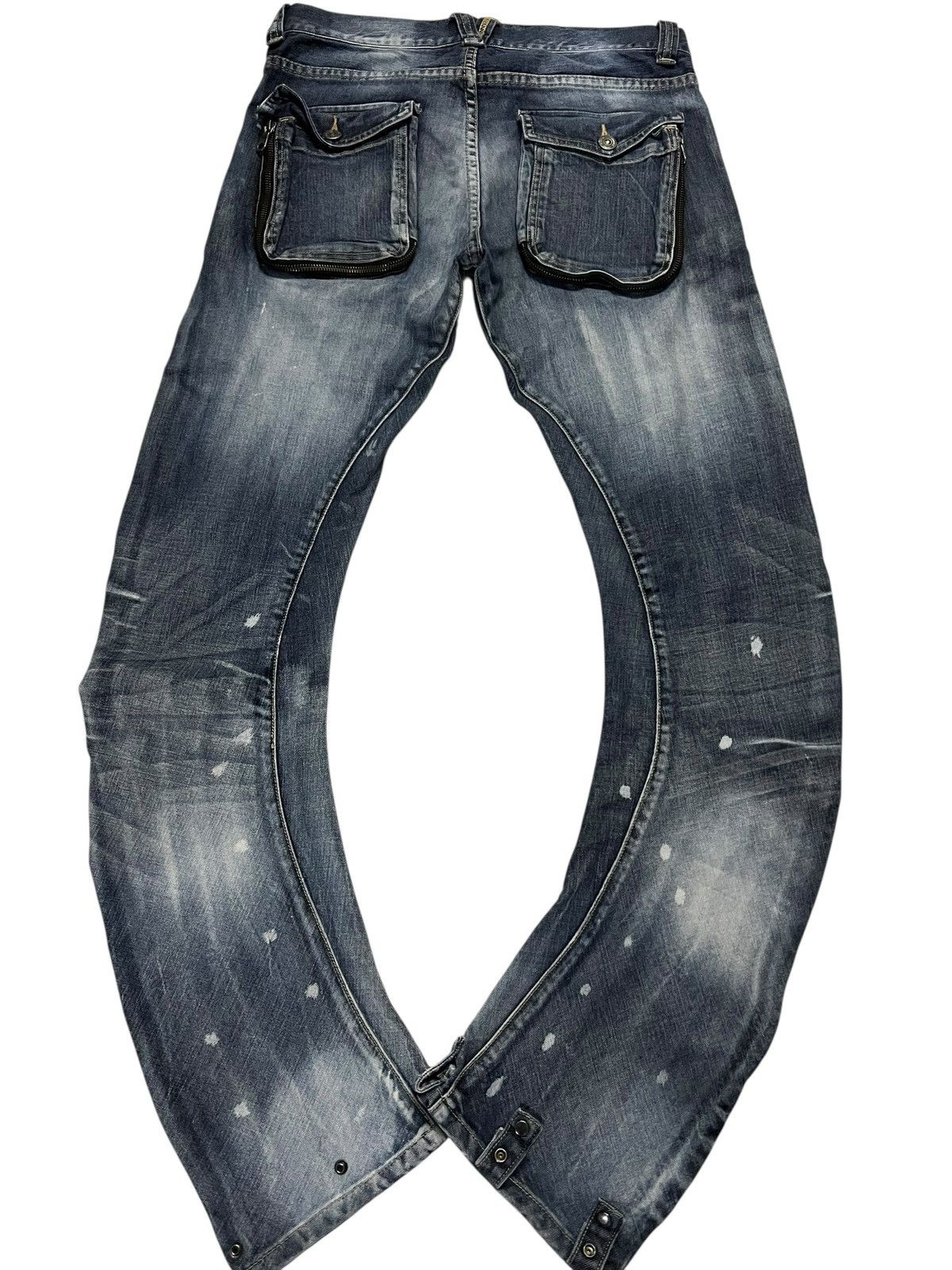 PPFM 💥PPFM CURVED JEANS Size US 31 - 2 Thumbnail