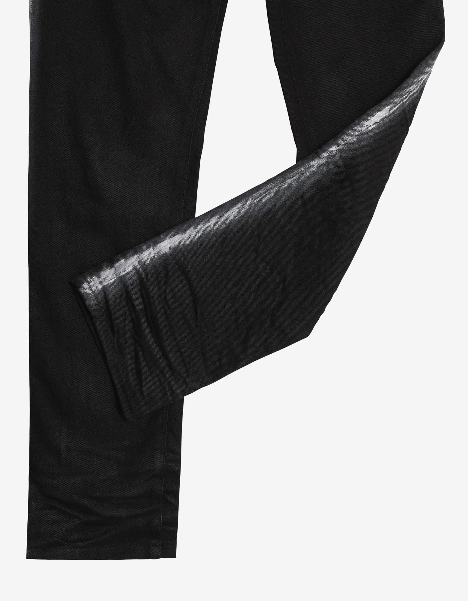 Balmain Balmain Black B Logo Spray Paint Stripe Jeans Size US 32 / EU 48 - 3 Thumbnail