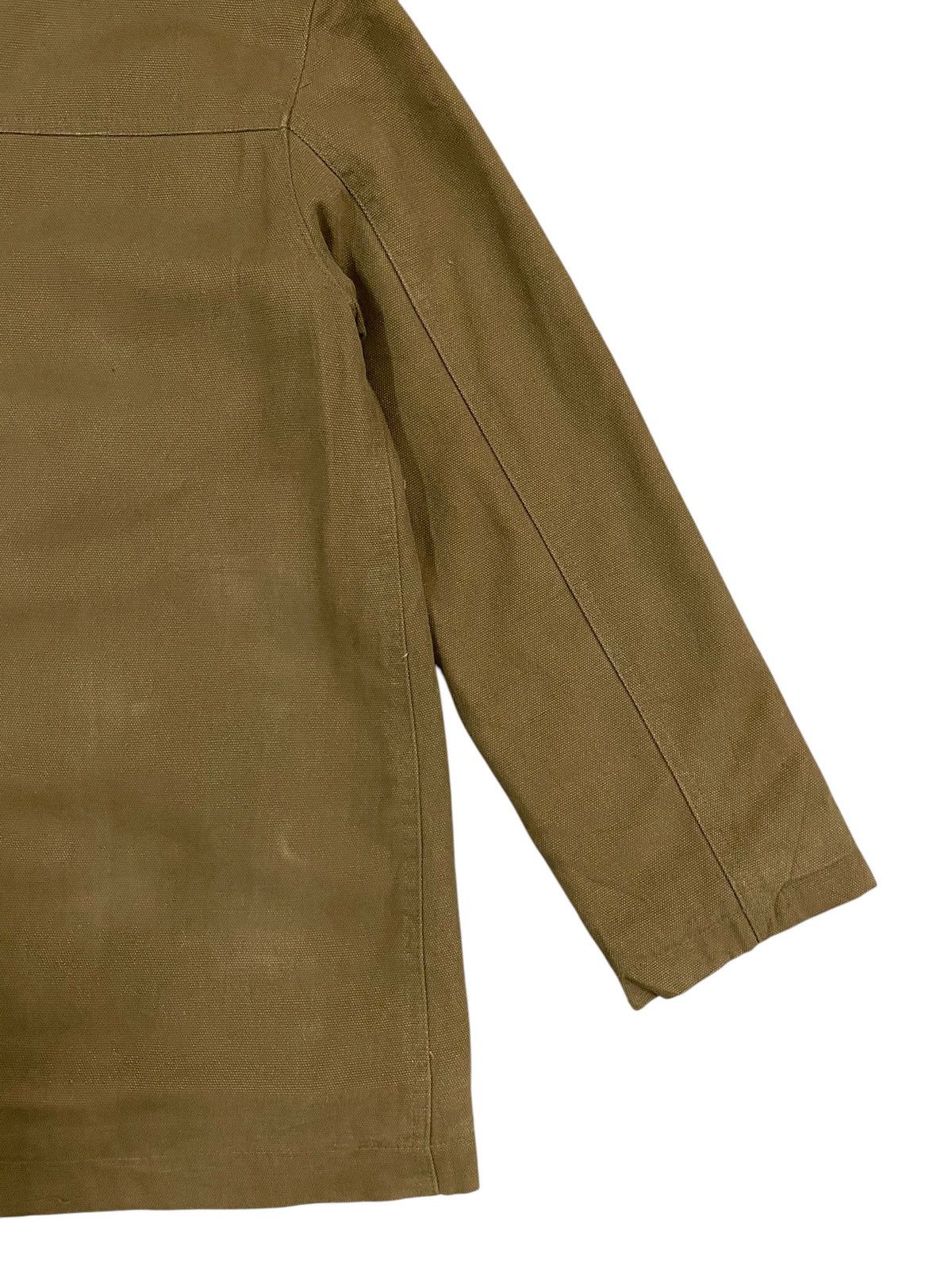 Japanese Brand × Vintage Men’s Olive Military Parka Jacket Hood & Multiple Pockets Size US S / EU 44-46 / 1 - 6 Thumbnail