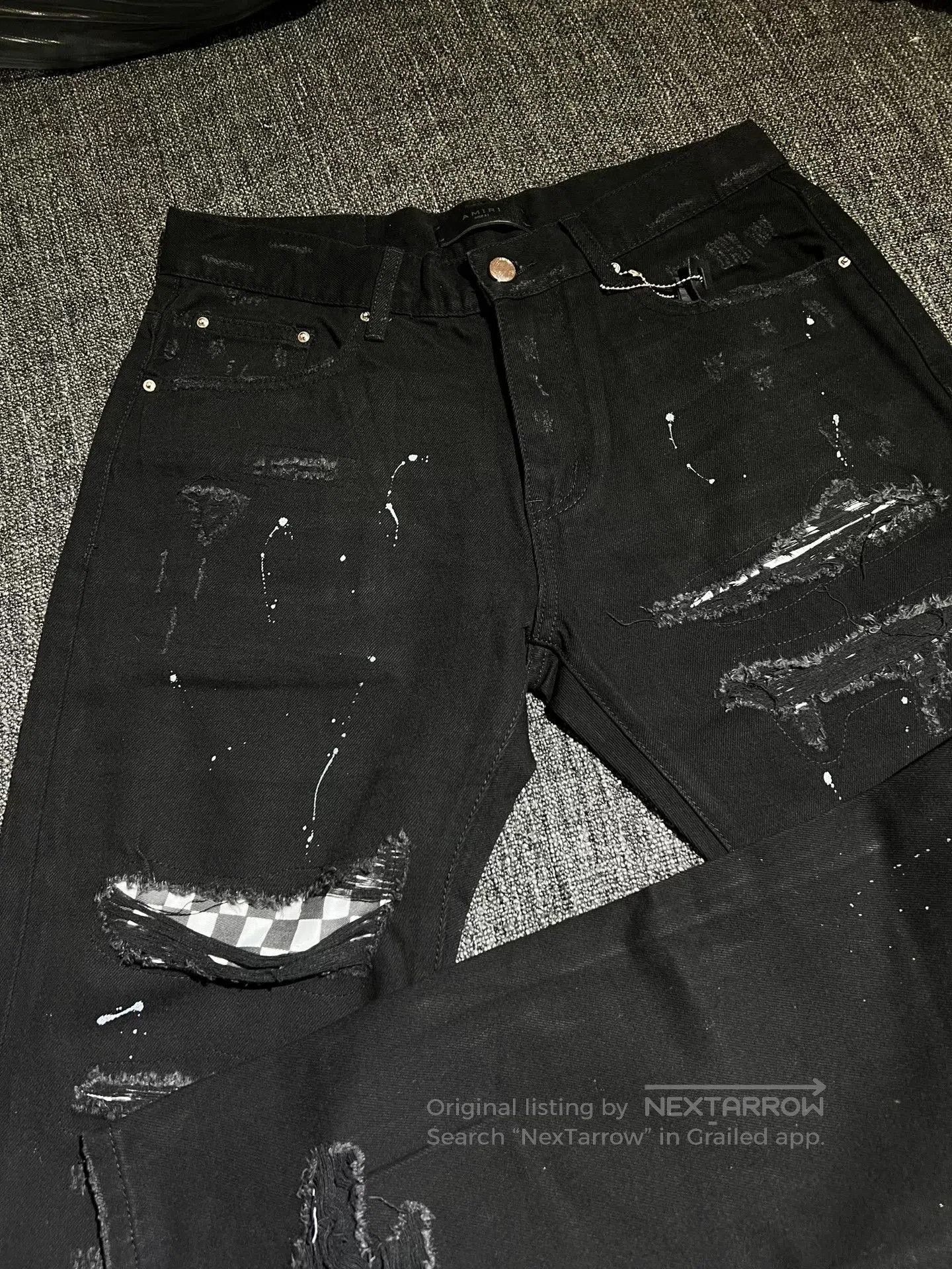 Other Amiri Men's Black Denim Jeans. Size US 31 - 4 Thumbnail
