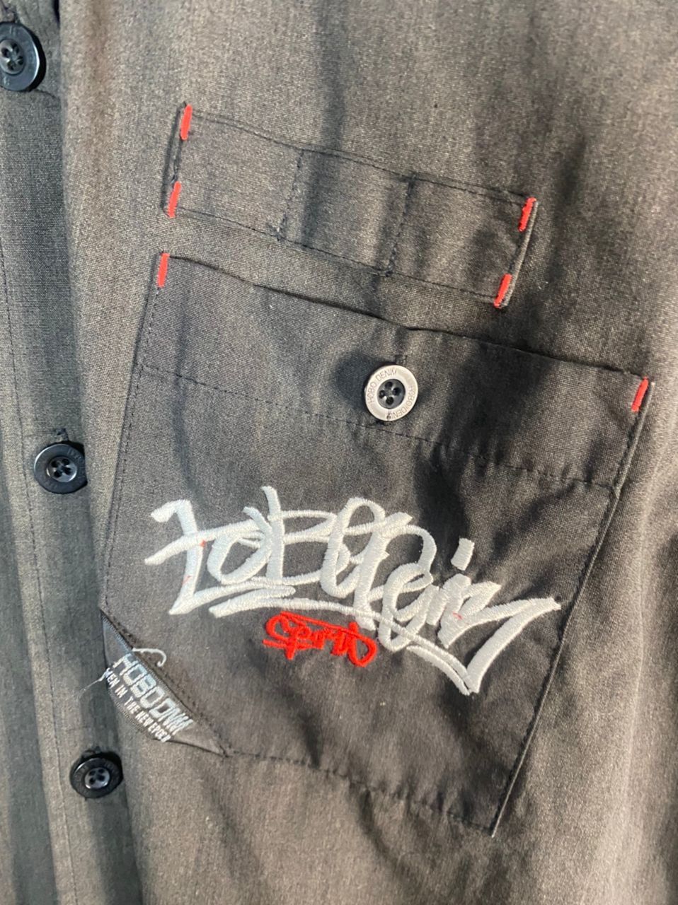 Hobo Hobo denim button up workers shirt Size US XL / EU 56 / 4 - 4 Thumbnail