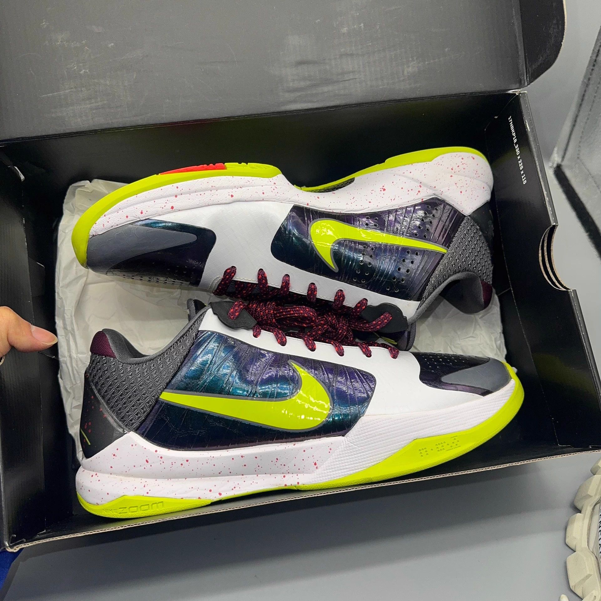 Nike Nike Kobe 5 'Clown' Black/White US42 Size US 9 / EU 42 - 5 Thumbnail