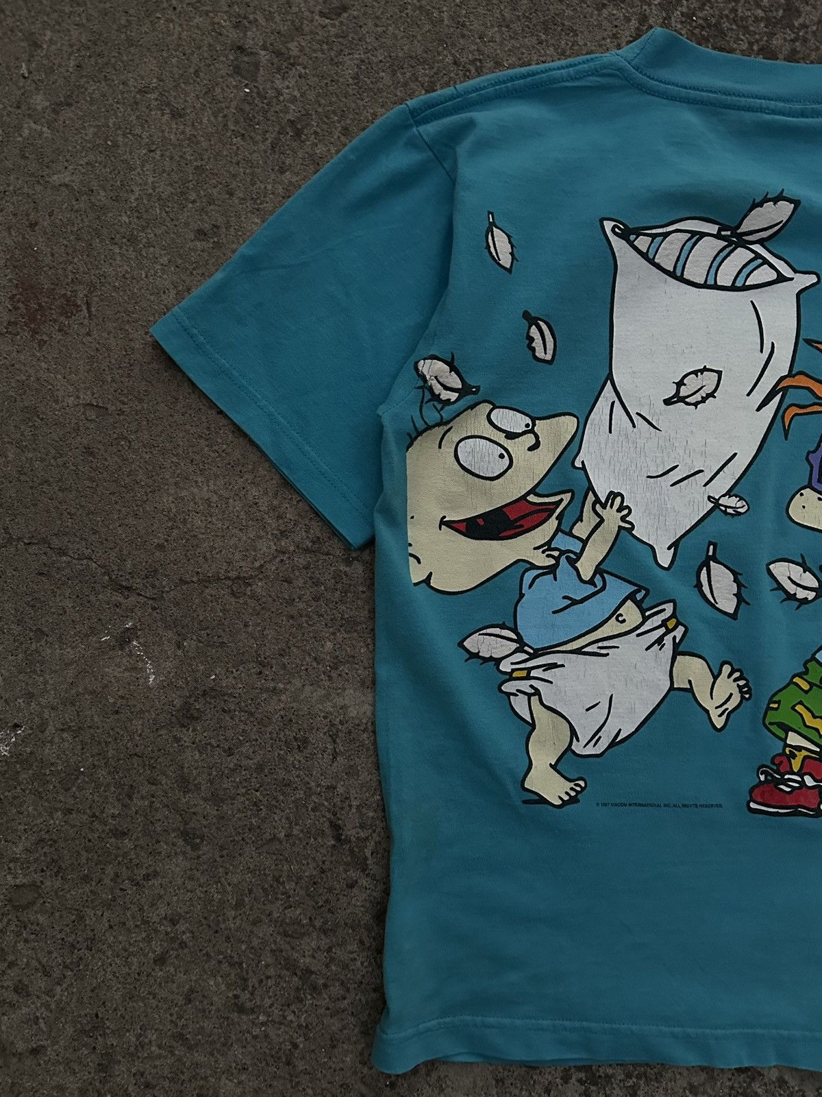 Nickelodeon Vintage 1997 Nickelodeon Rugrats All Over Print T-Shirt Size US S / EU 44-46 / 1 - 4 Thumbnail