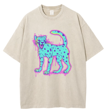 Japanese Brand × Vintage "Bright Leopard -L" T-shirt Size US L / EU 52-54 / 3 - 1 Preview
