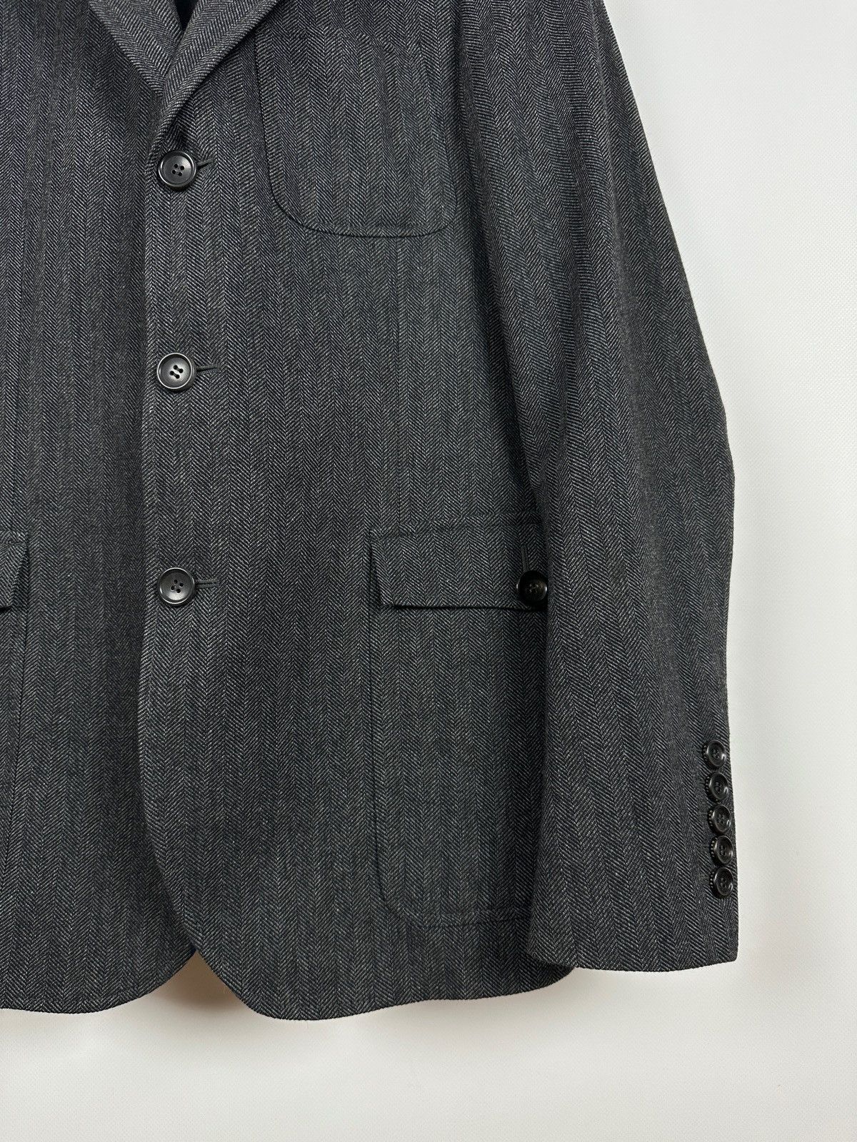Gucci Vintage Gucci Gray Blazer Size 46R - 9 Thumbnail