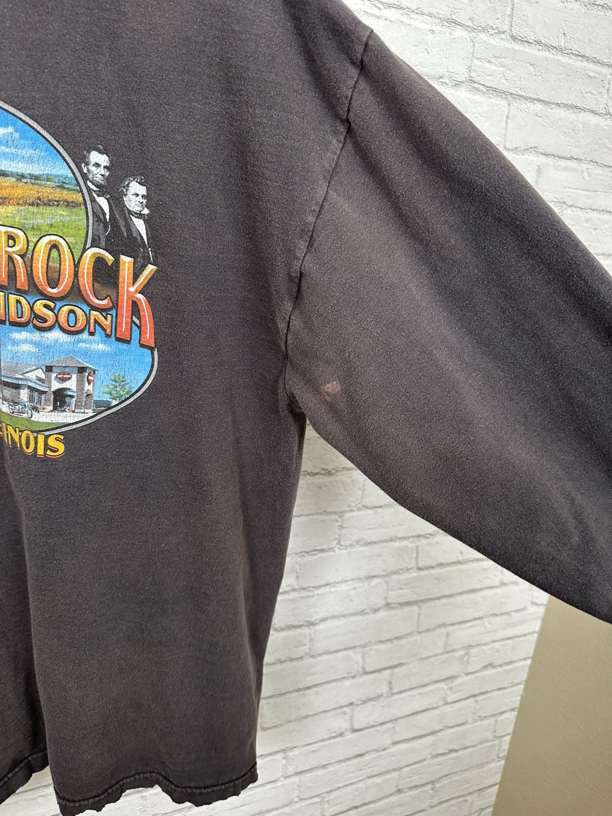 Harley Davidson (XXL) ABSOLUTELY THRASHED & FADED Harley Davidson Longsleeve Size US XXL / EU 58 / 5 - 15 Thumbnail