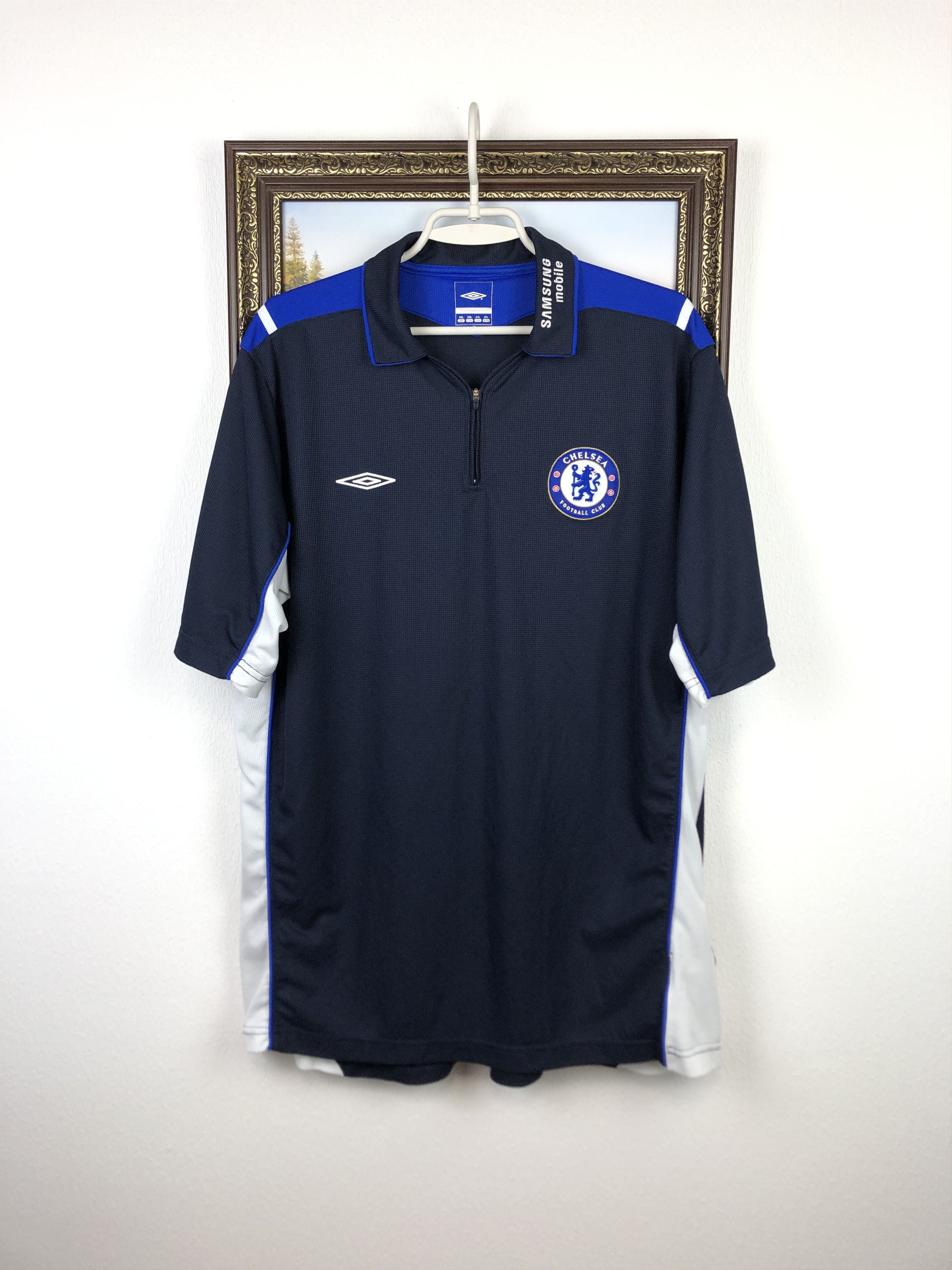 Chelsea FC Umbro ユニフォーム 青 1997-99 Chelsea Home Shirt Wise #11 - 7/10 - (Y)