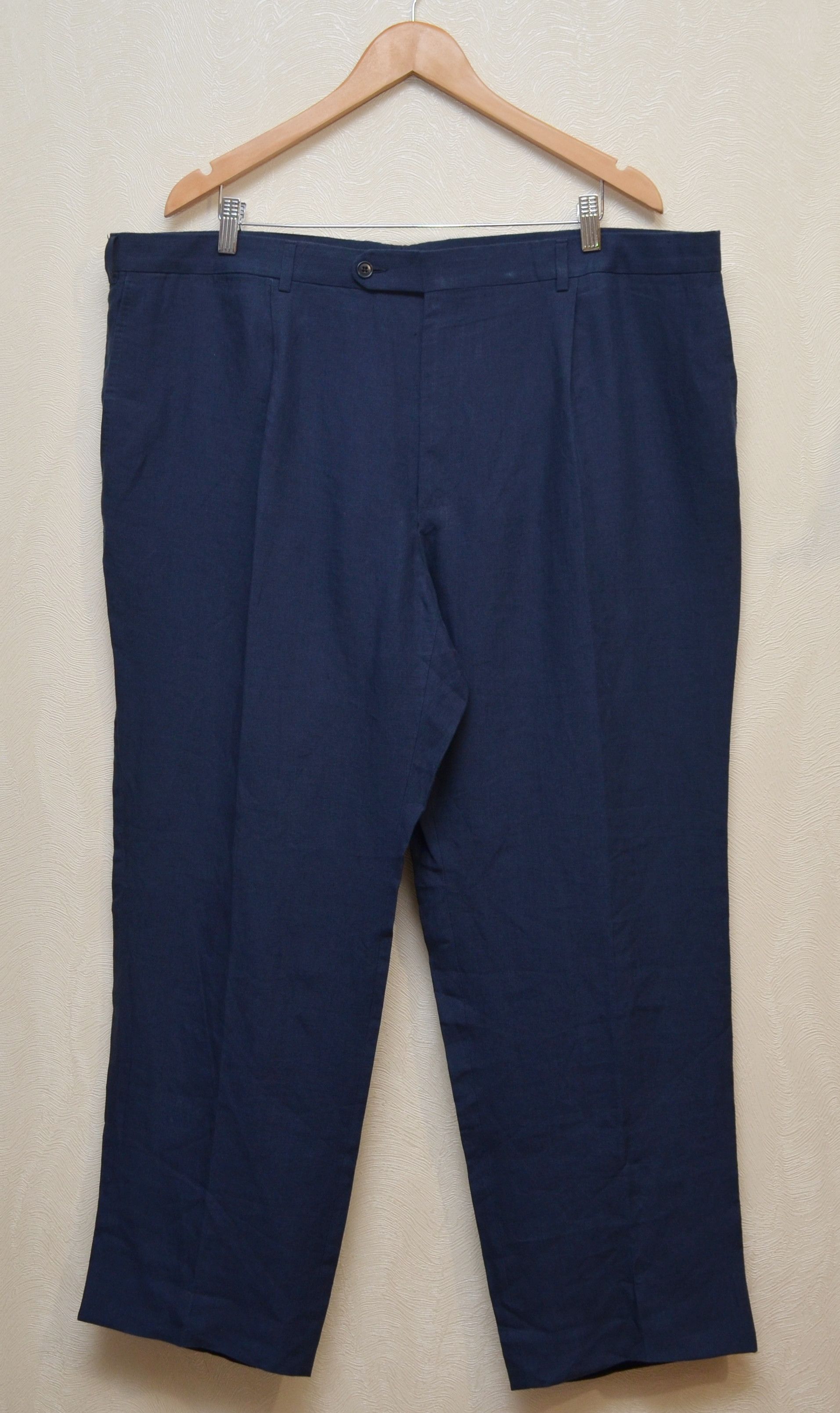 Ermenegildo Zegna Men's Ermenegildo Zegna Linen Pants Trousers