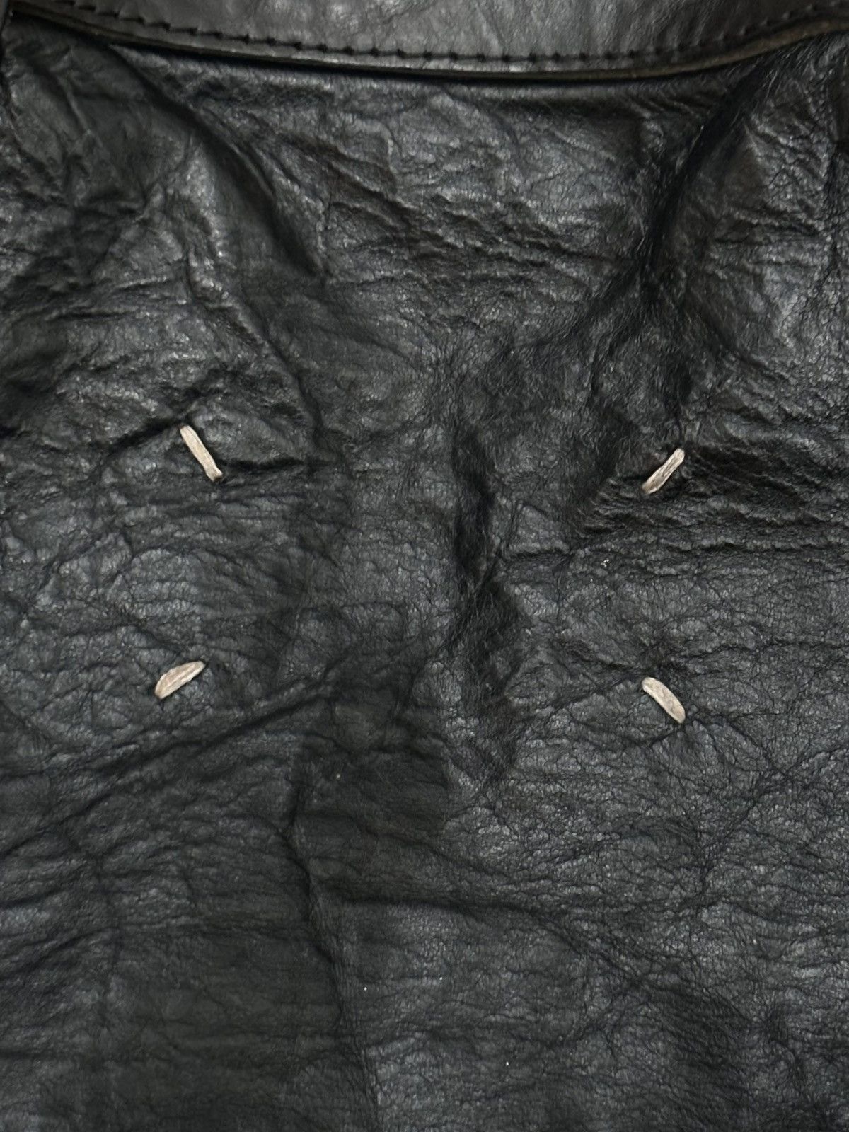 Maison Margiela Maison Margiela｜SS2016 Crinkled Leather Crossbody/Backpack Size ONE SIZE - 7 Thumbnail