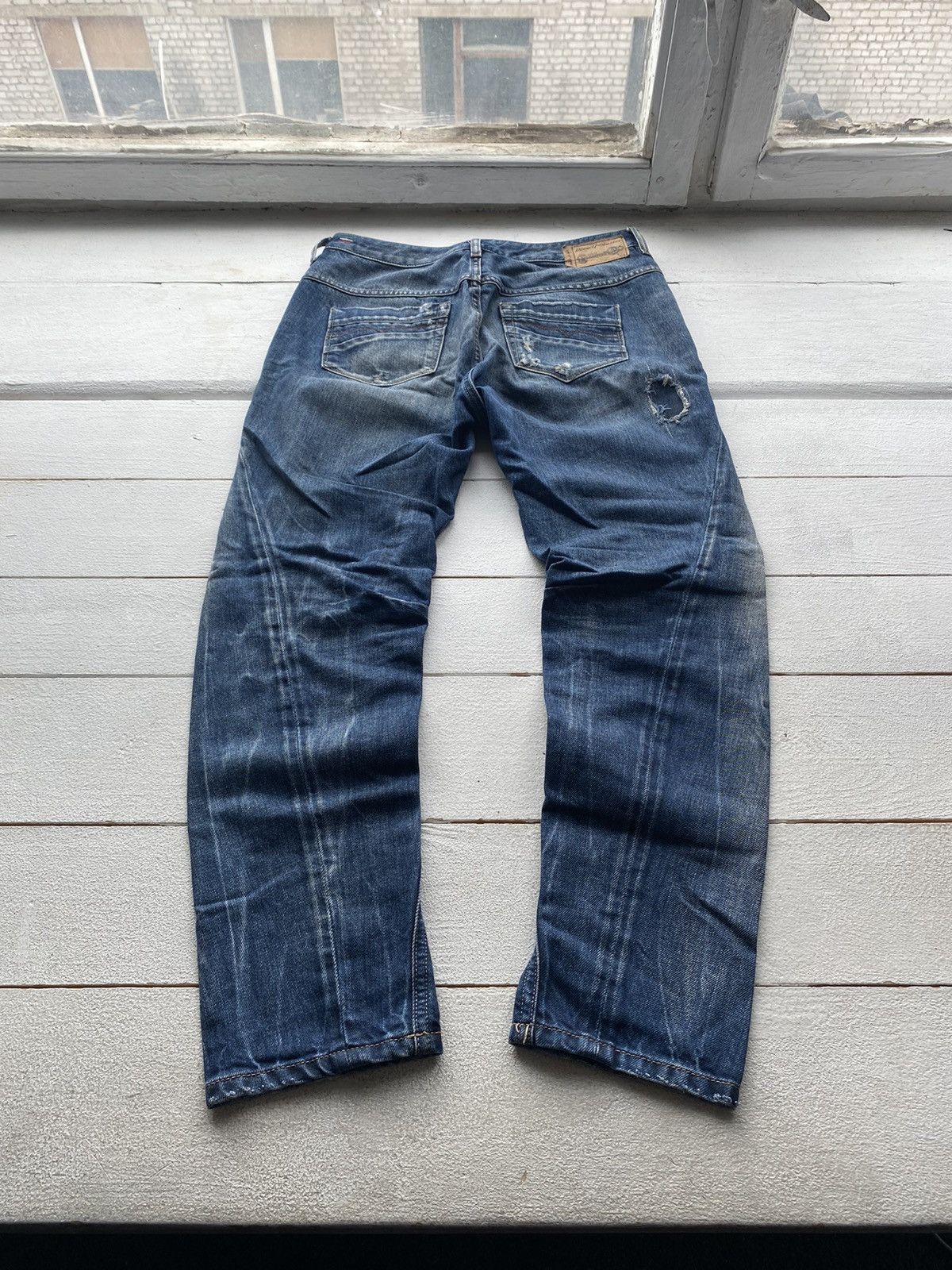 Diesel × Vintage 🔥Distressed Diesel Punk Opium Gothic Japanese Jeans Y2k Size US 29 - 12 Thumbnail
