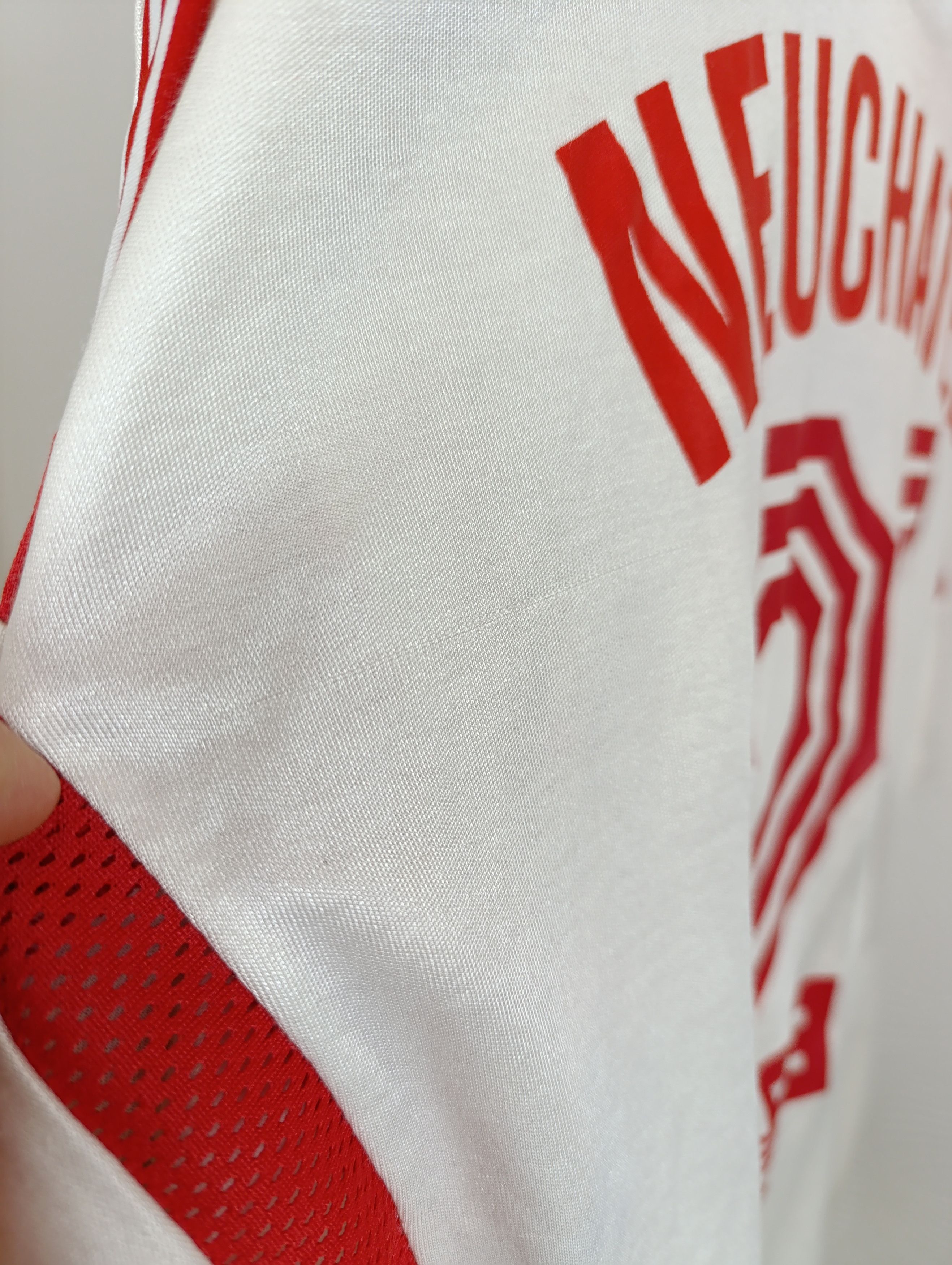 Adidas ADIDAS VENTEX VINTAGE NEUCHATEL WHITE 1988/1990 SHIRT #14 Size US L / EU 52-54 / 3 - 15 Thumbnail