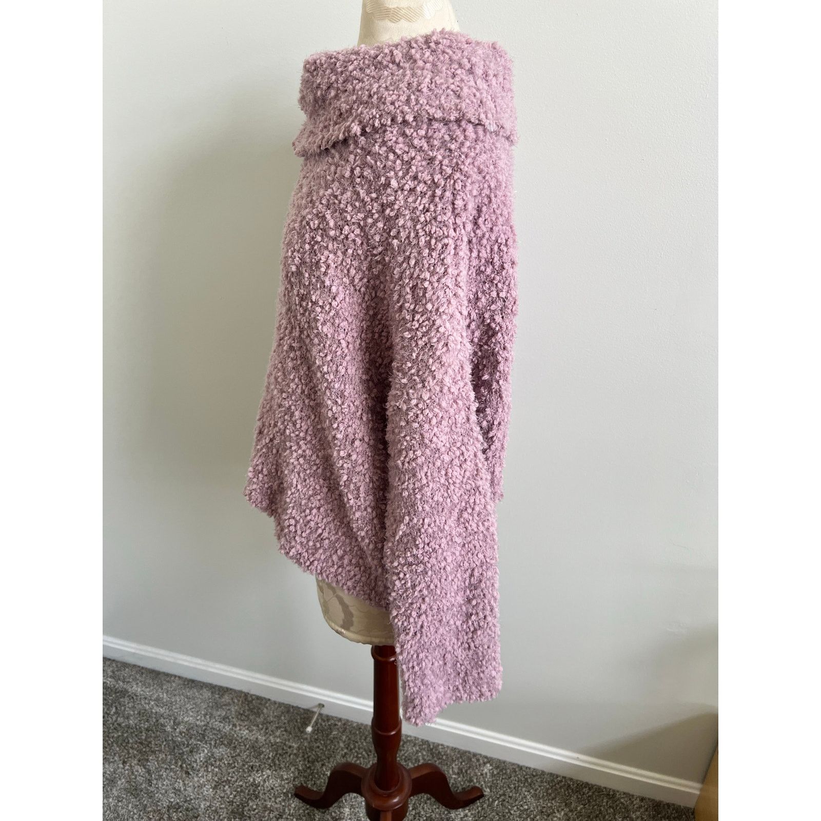 Arizona Jean Co. Arizona Jeans Co Turtleneck Cozy Mystic Mauve Sweater NWT XL Size XL / US 12-14 / IT 48-50 - 4 Thumbnail