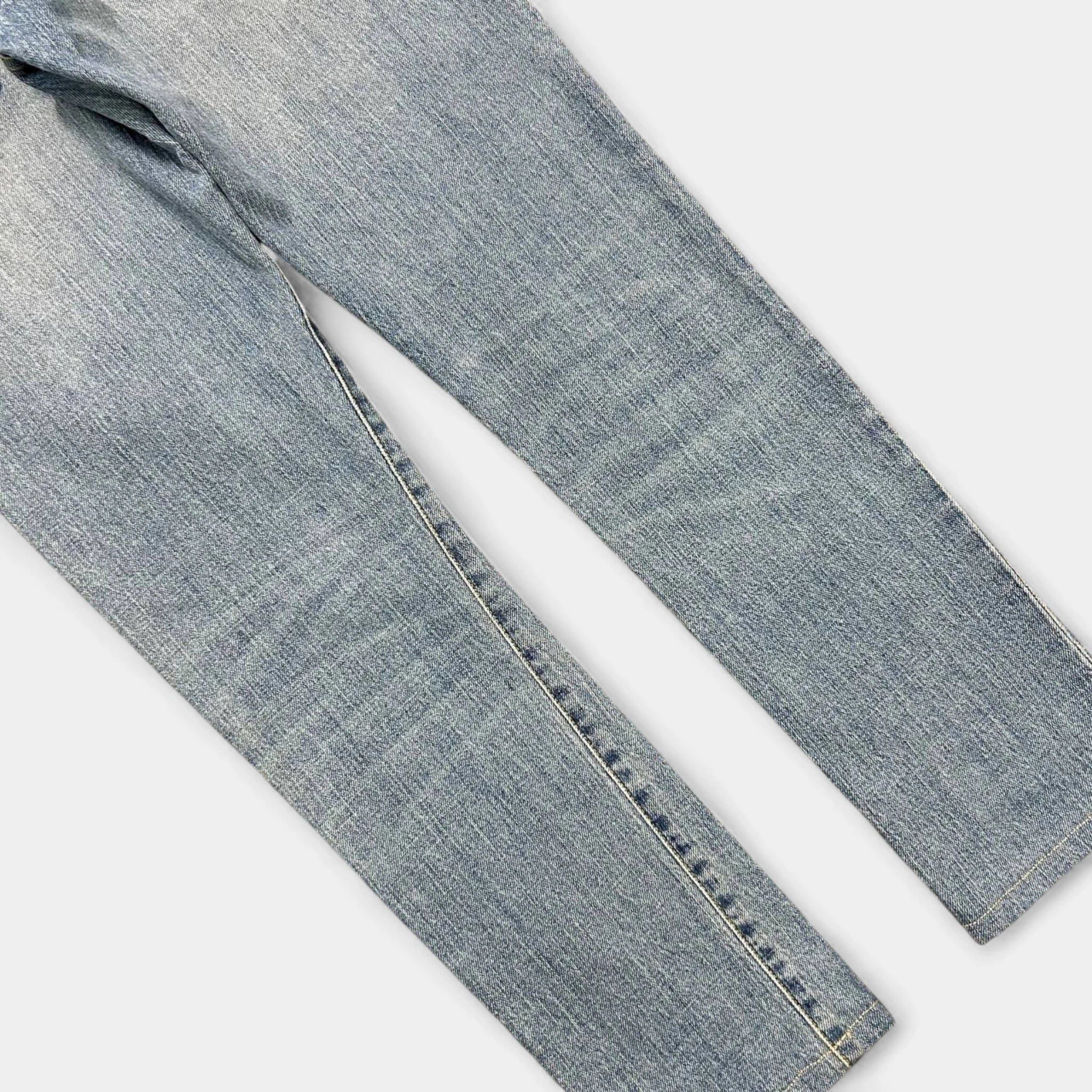 Saint Laurent Paris Saint Laurent Classic Light Blue Denim Skinny Jeans Size US 31 - 5 Thumbnail