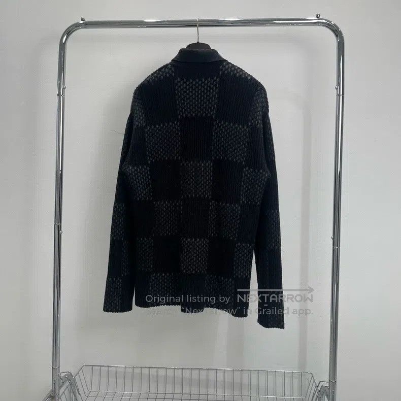 Louis Vuitton Louis Vuitton Nigo checkerboard knit jacket Size US S / EU 44-46 / 1 - 3 Thumbnail